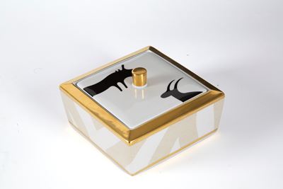 Scatola Portagioie Serie Pascolo Rupestre. Rosenthal per Bulgari