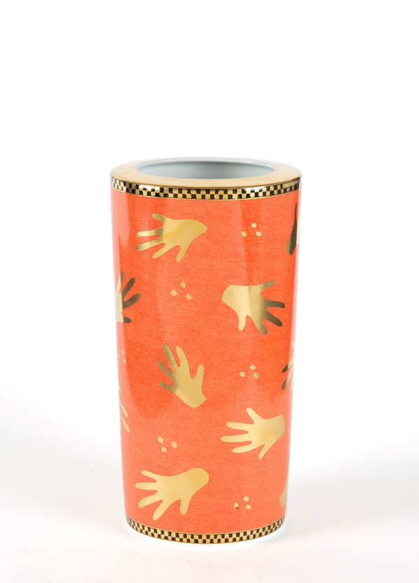 Mani al Vento vase. ROSENTHAL for BULGARI.