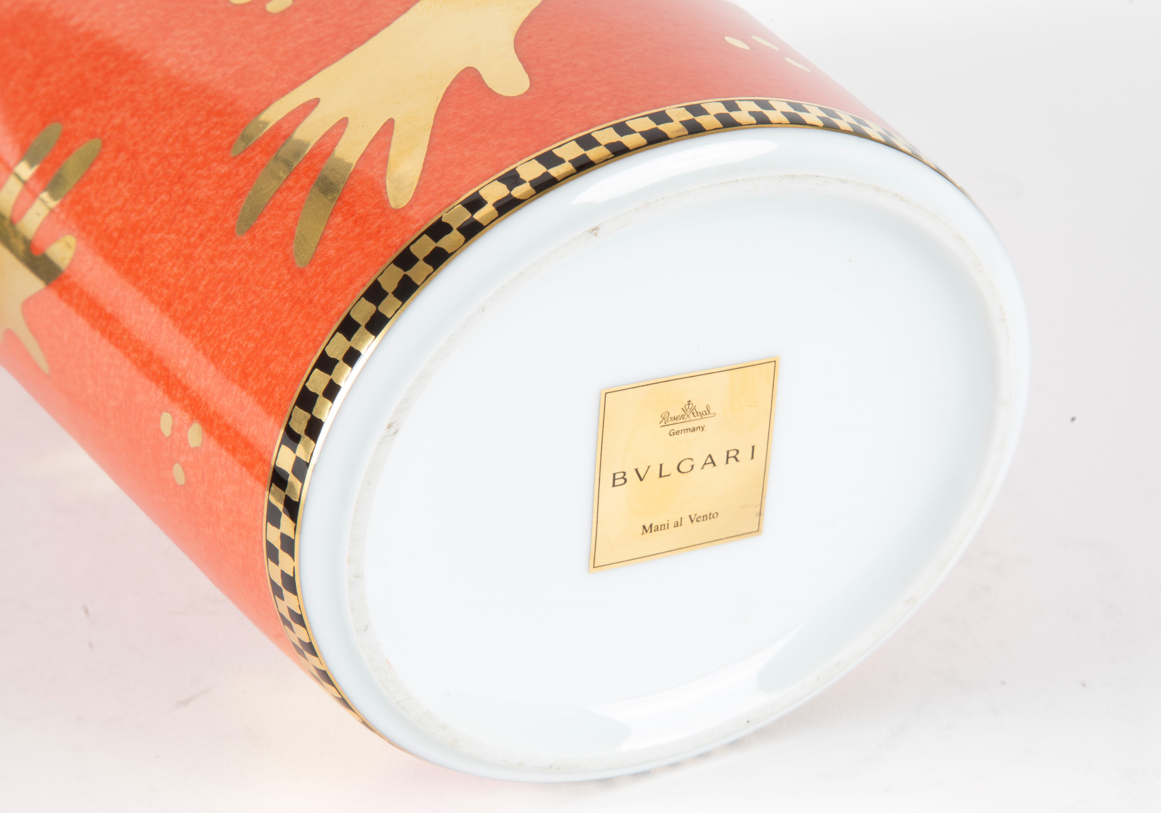 Vaso Serie Mani al Vento. Rosenthal per Bulgari