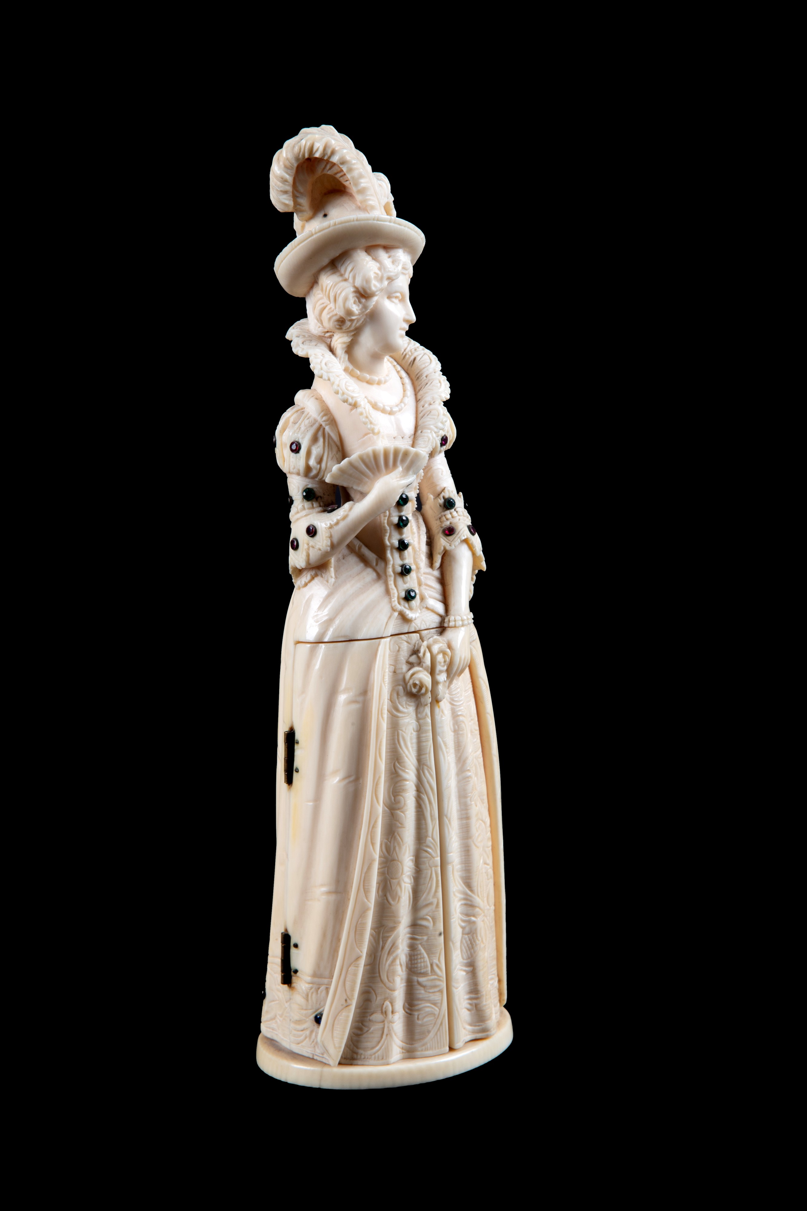 Scultura in Avorio "maria Stuarda"