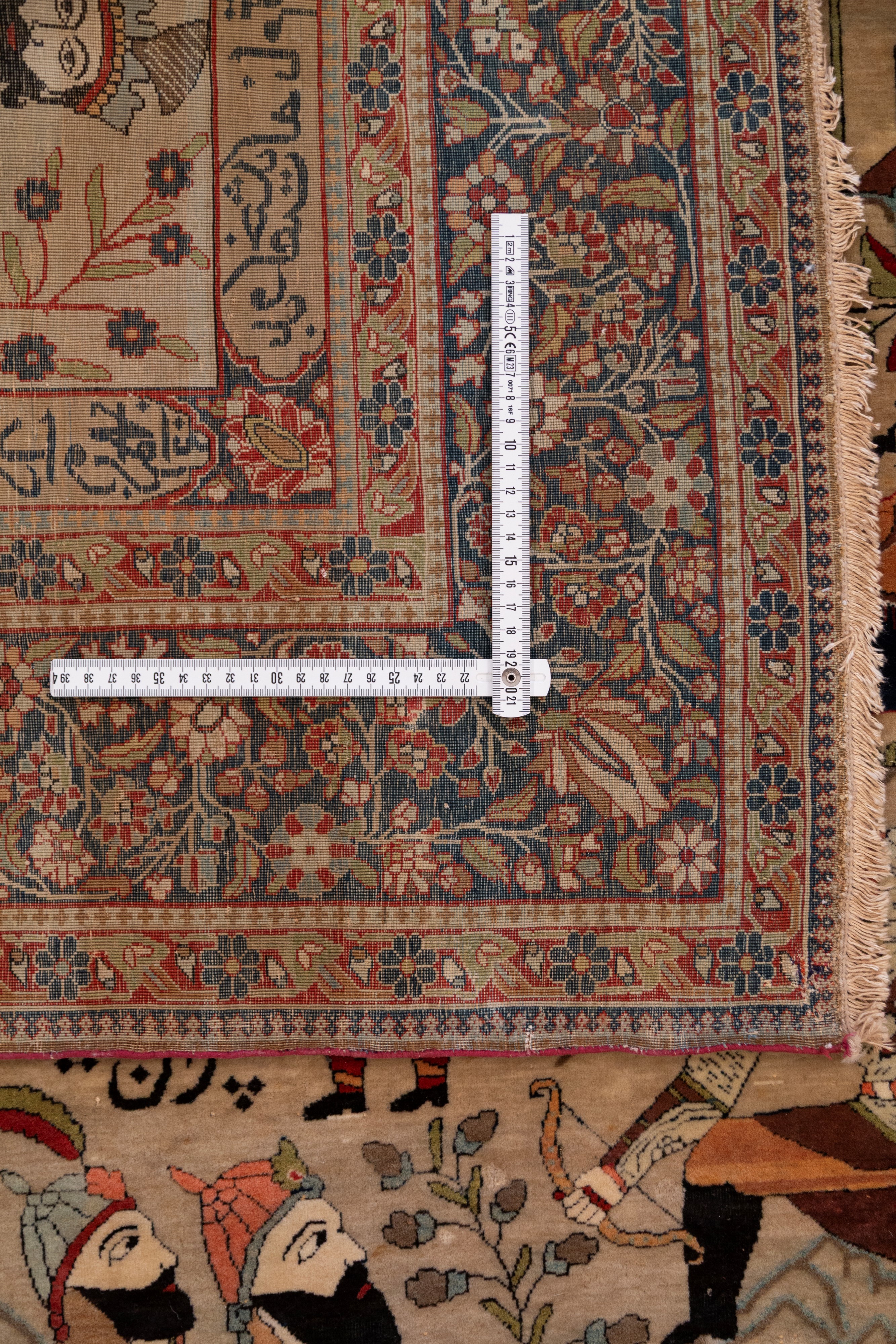 Tappeto Kashan. Firmato Attarha. Persia