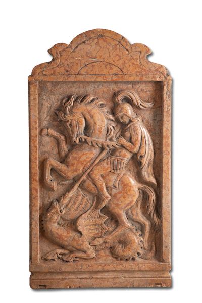 Bassorilievo "san Giorgio e il Drago"