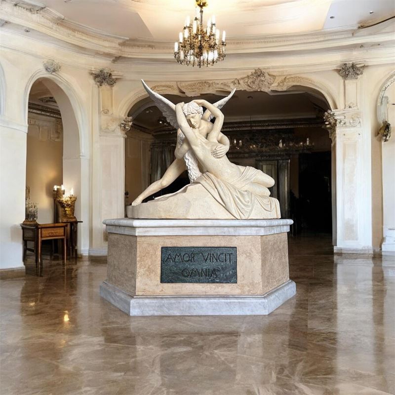 Scultura "AMORE E PSICHE"