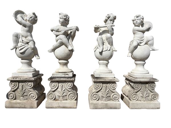 Four sculptures "SEASONS"