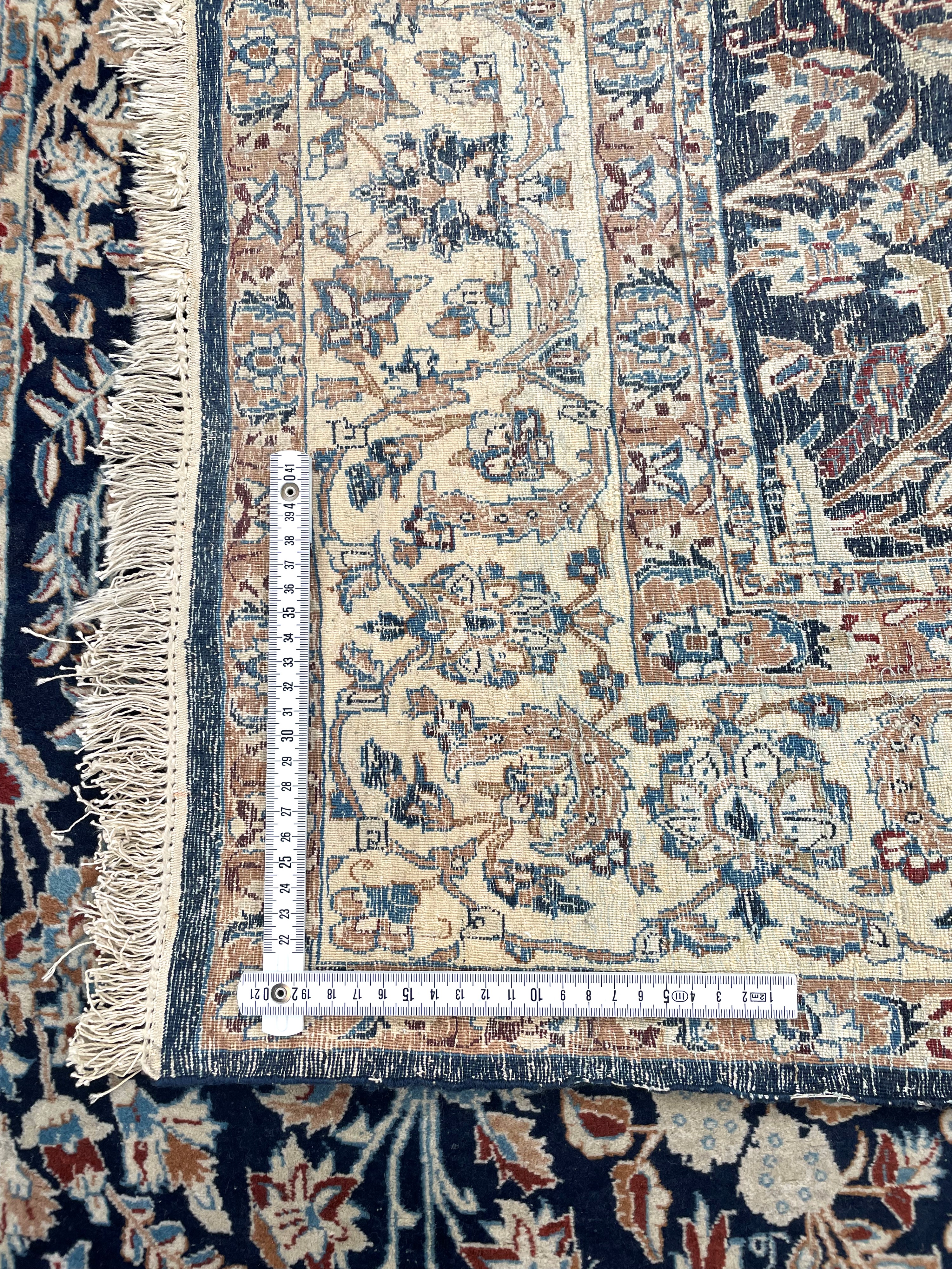 Tappeto Nain in lana e seta. Persia