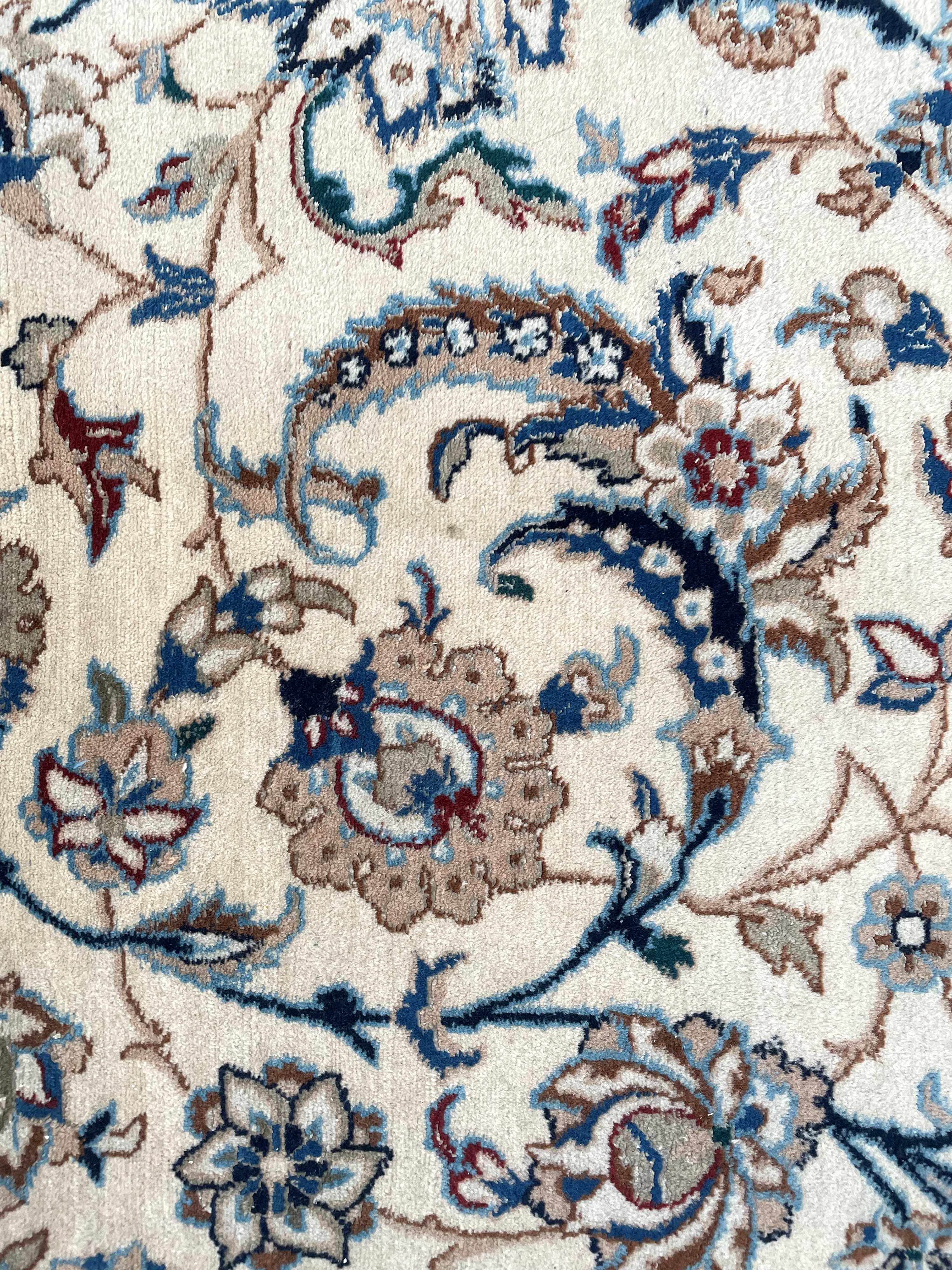 Tappeto Nain 6La in lana e seta qualità fine. Persia