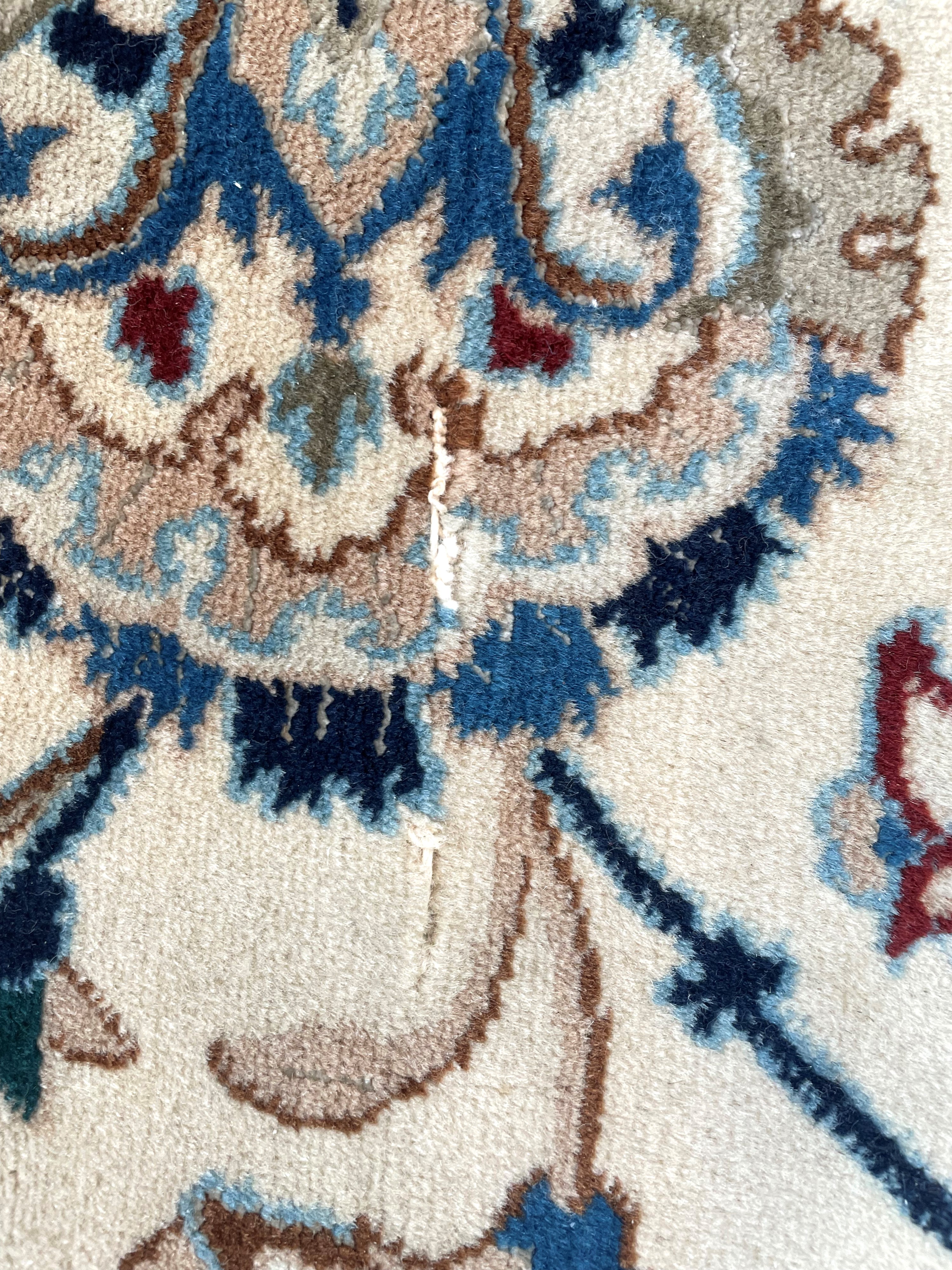 Tappeto Nain 6La in lana e seta qualità fine. Persia