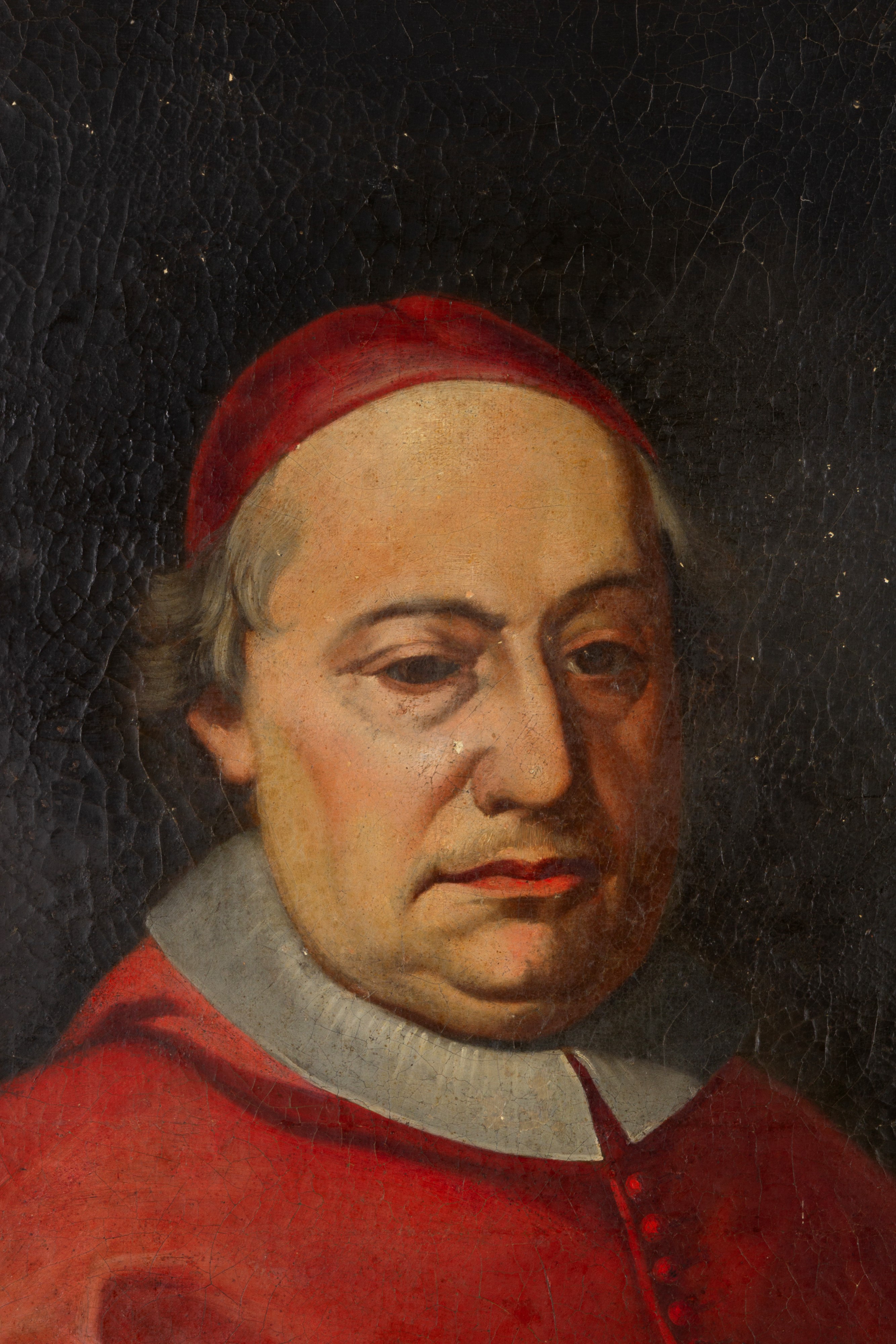 Autore non identificato, Ritratto di cardinale, olio su tela