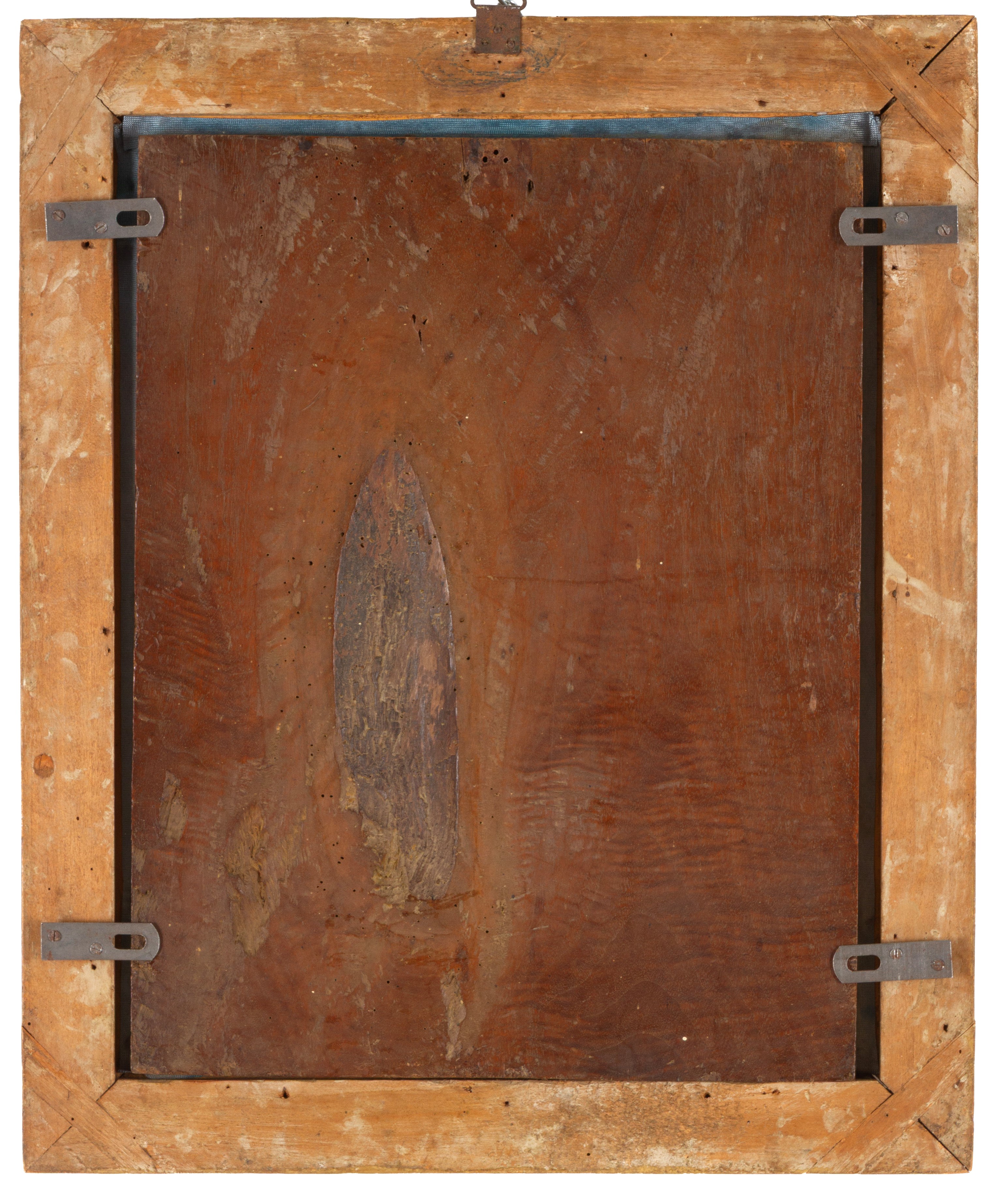 Autore sconosciuto, Cristo con corona di spine, olio su tavola