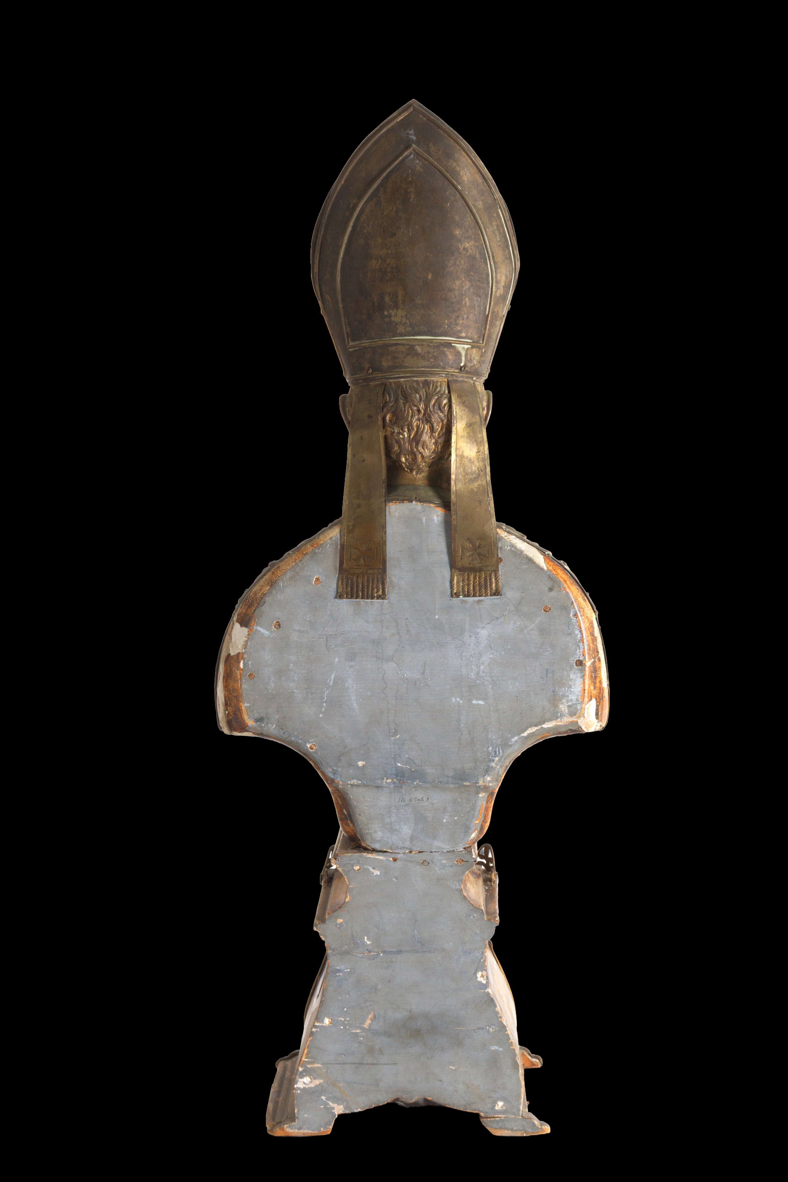 Busto in metallo "VESCOVO"