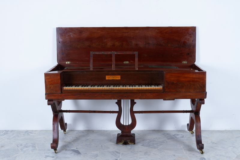 Ignace Pleyel & Compagnie, Fortepiano in piuma di mogano