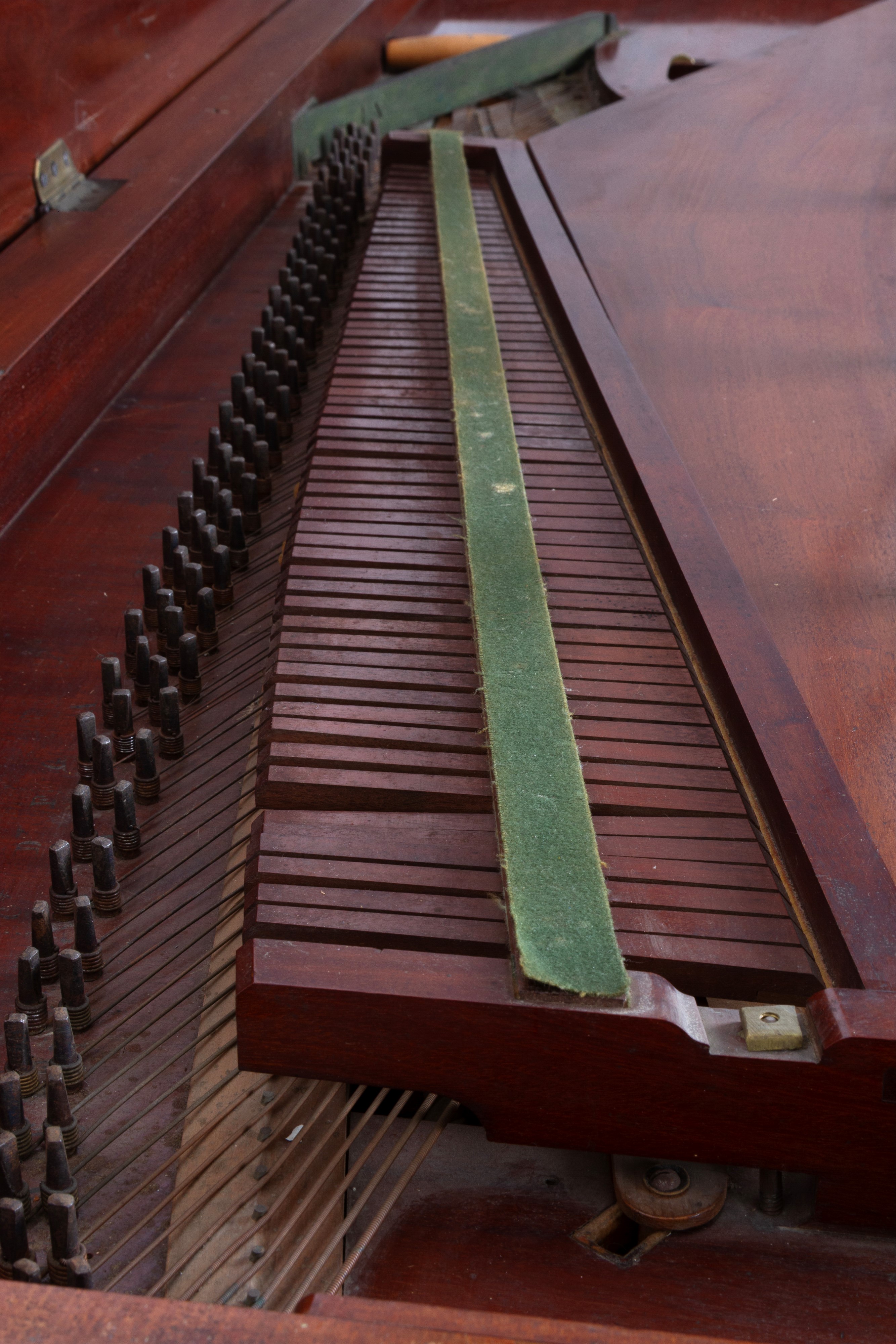 Ignace Pleyel & Compagnie, Fortepiano in piuma di mogano