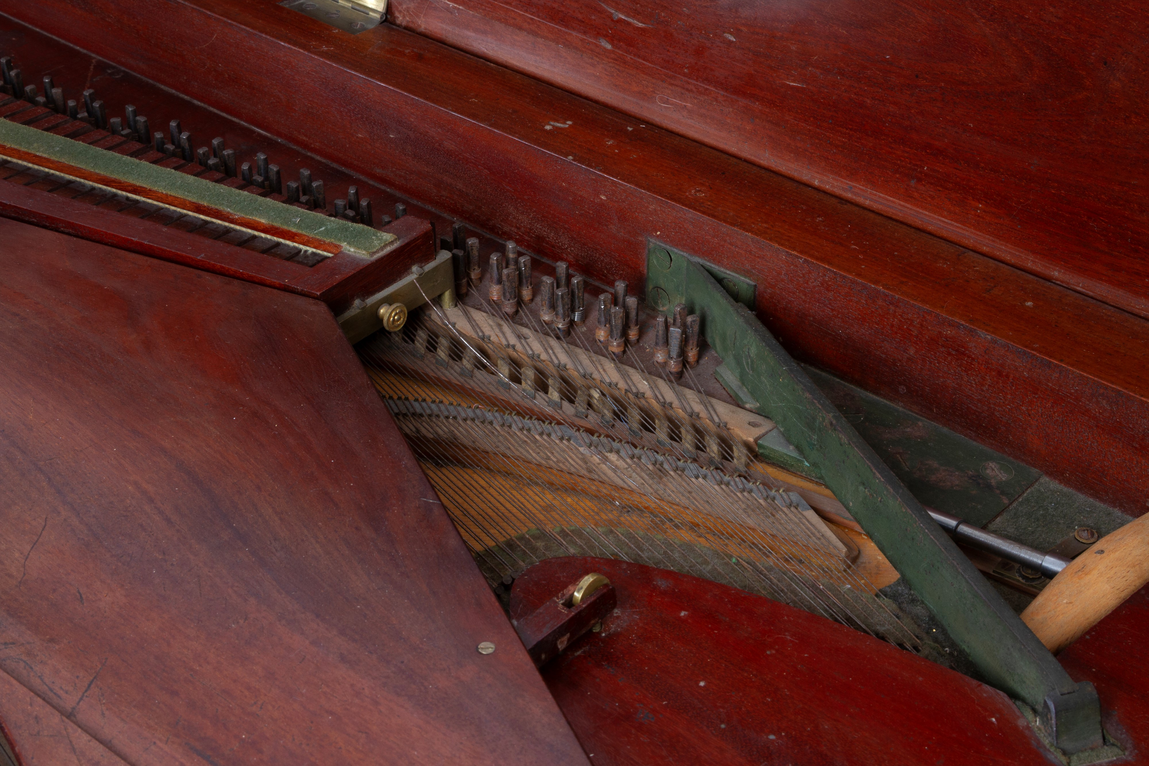Ignace Pleyel & Compagnie, Fortepiano in piuma di mogano