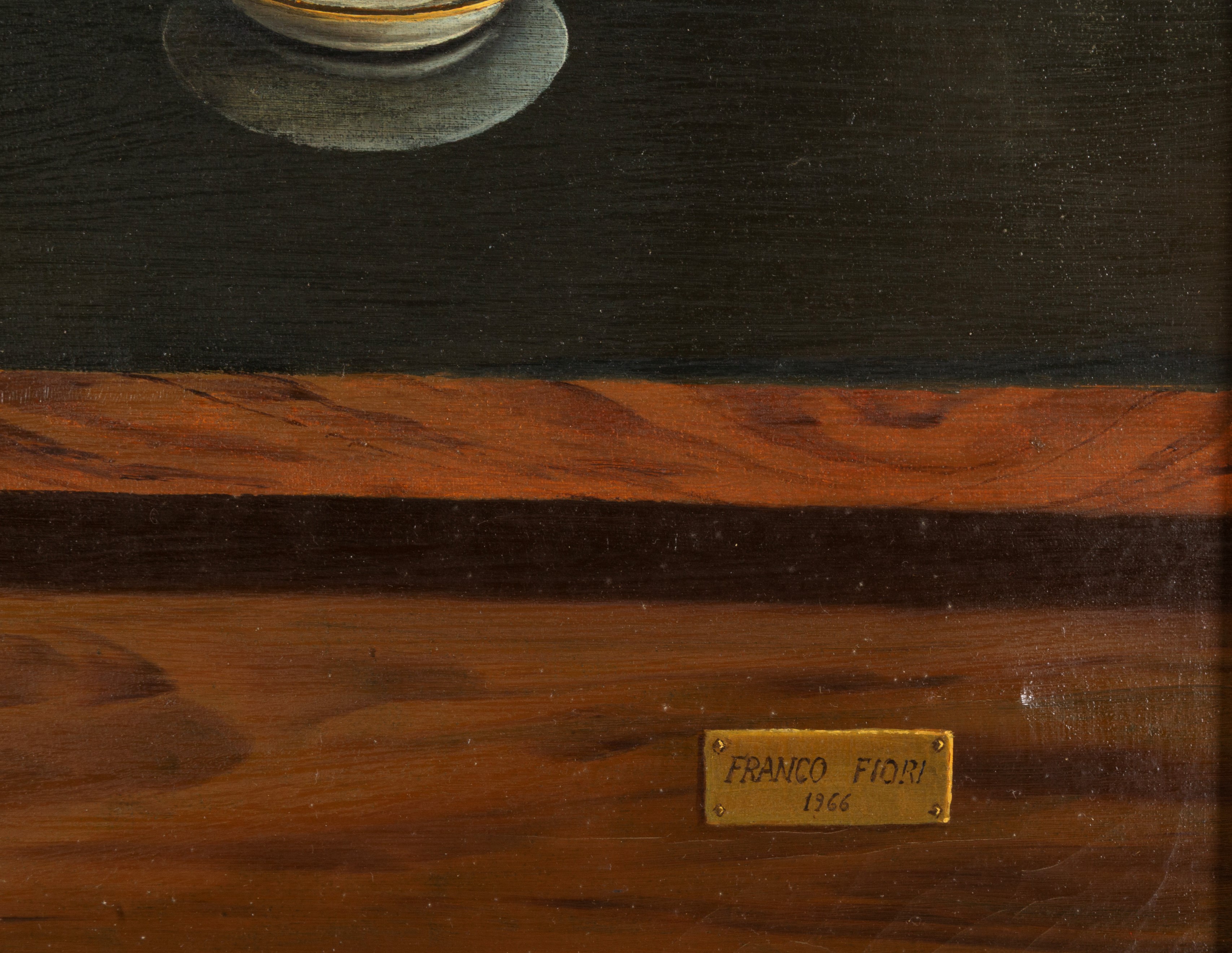 Franco Fiori, Trompe L'Oeil, olio su tela