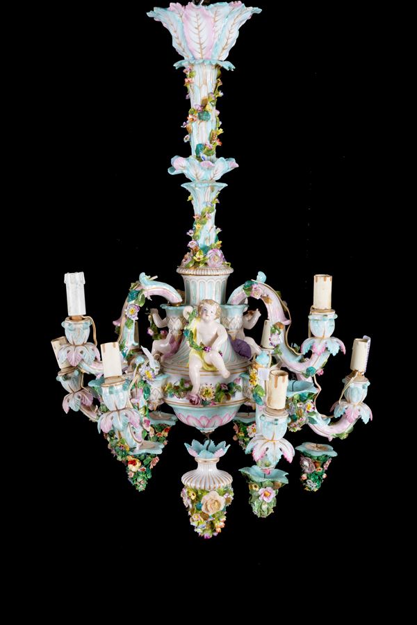 Nine-lights chandelier