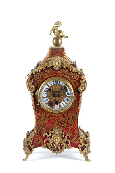 KIENZLE, Piccolo orologio Boulle con guarnizioni in bronzo dorato