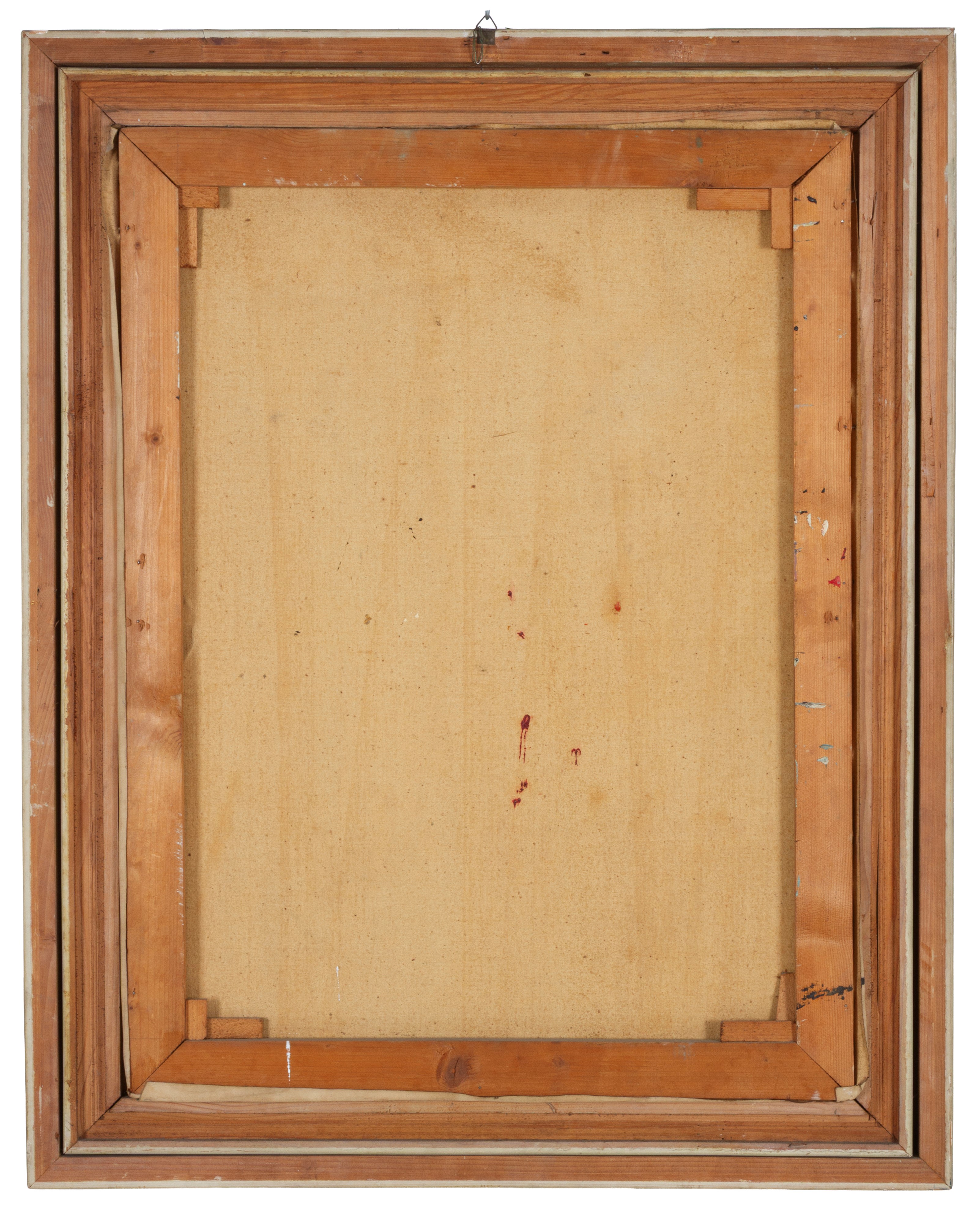 Cesarino Monti - Scorcio cittadino, olio su tela
