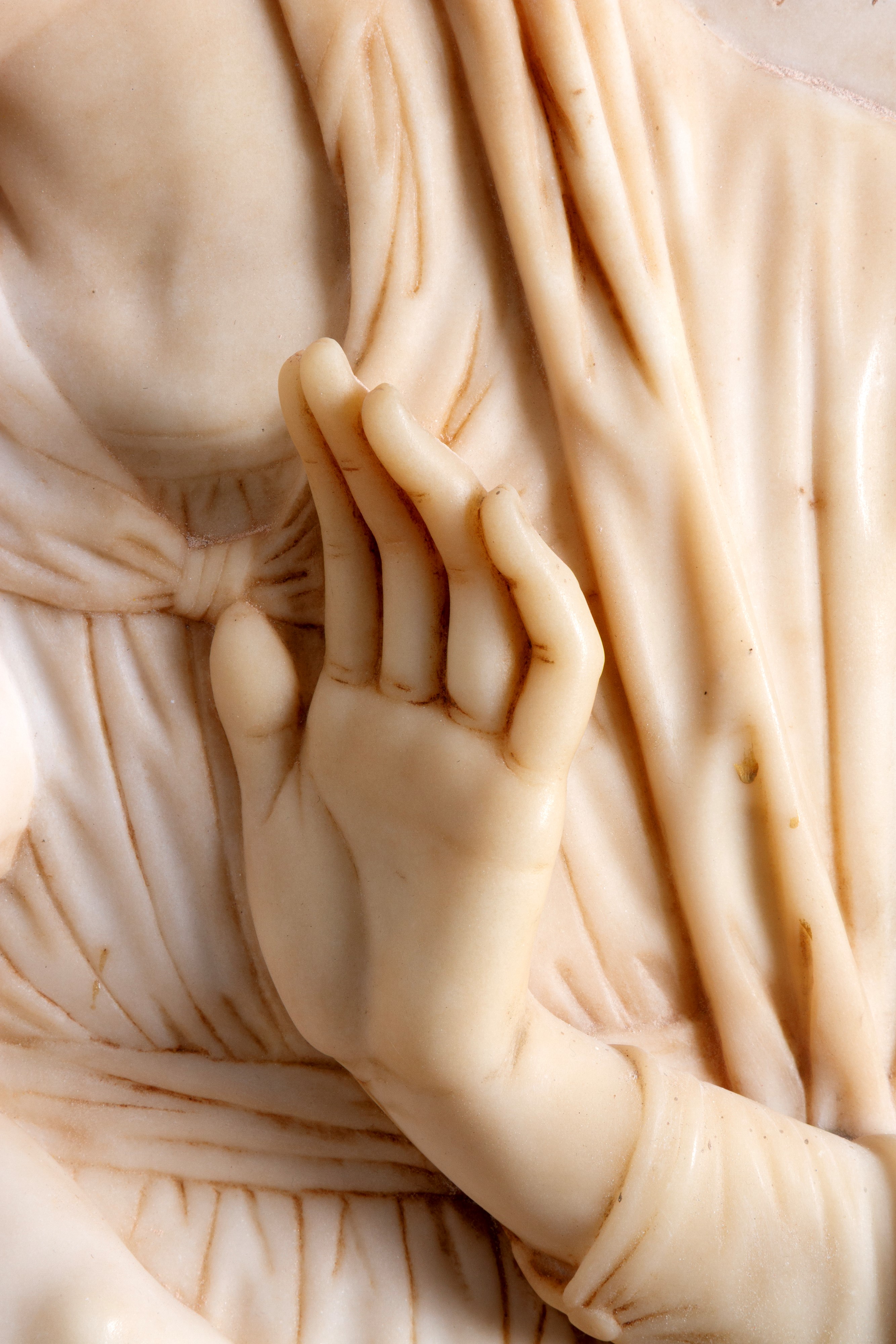 Scultura "MADONNA CON BAMBINO"