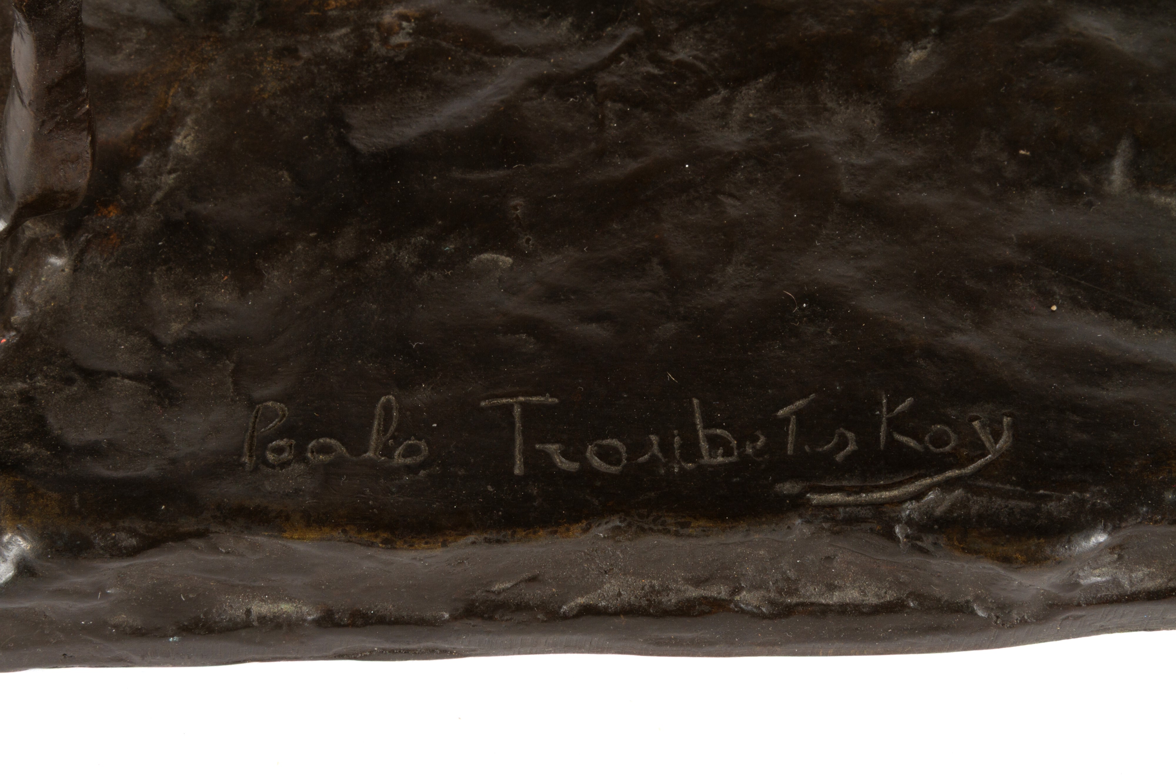 Scultura "BERBERO A CAVALLO"