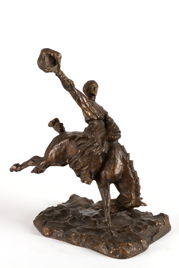 PAVEL PETROVITCH TROUBETZKOY - Sculpture "RODEO"