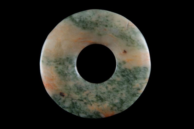 Disco Bi in giada liscia