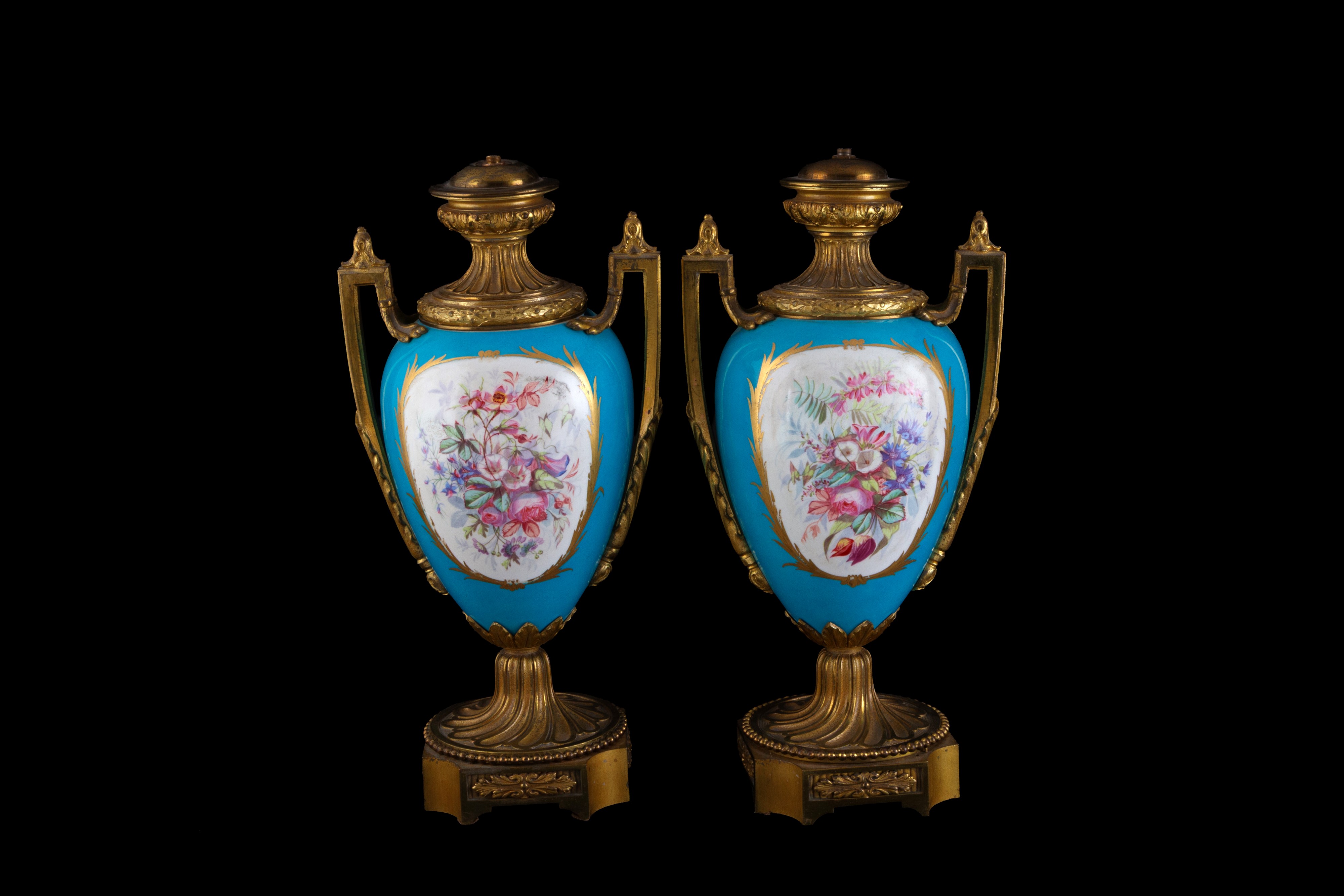 Coppia di vasi Sevres