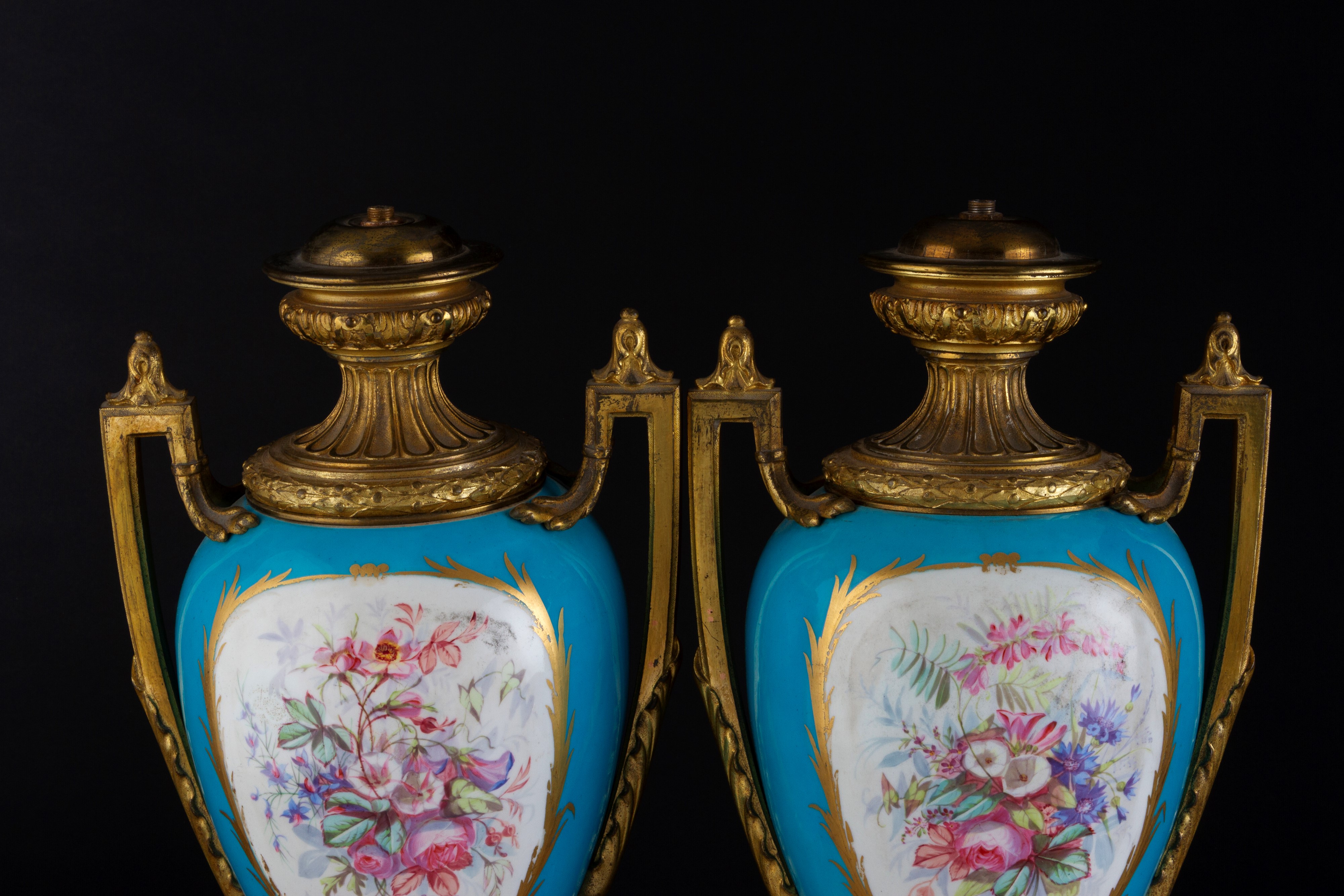 Coppia di vasi Sevres