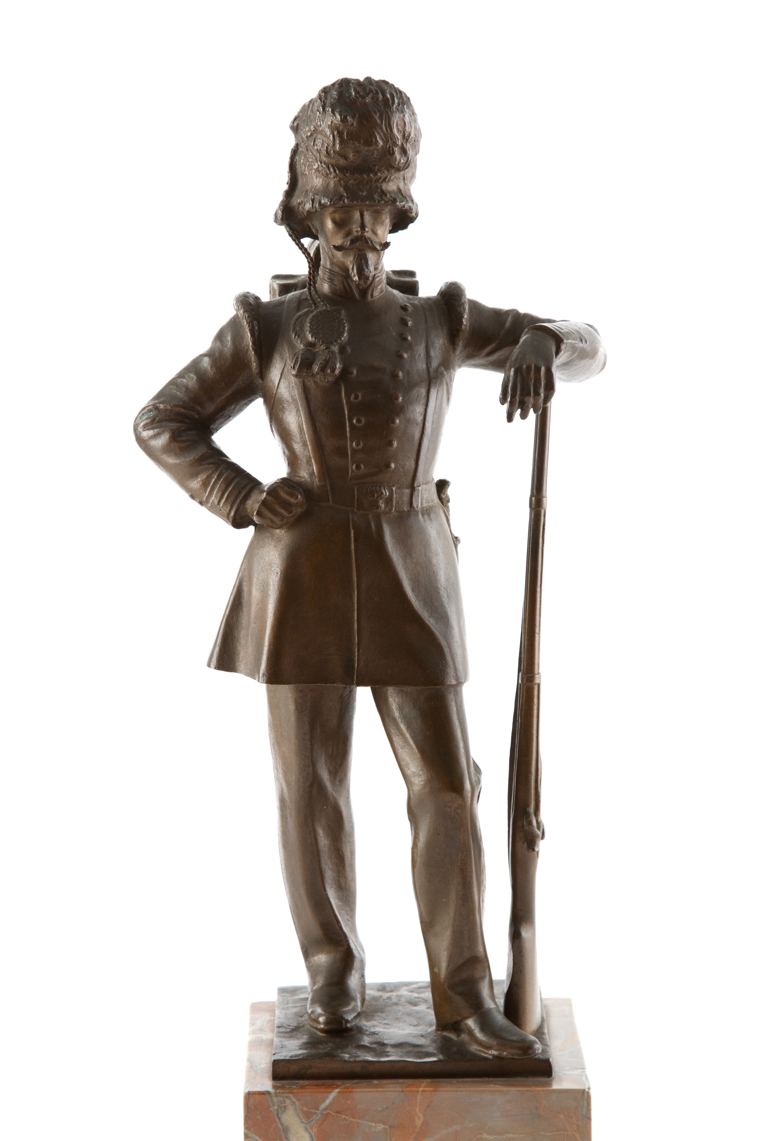 Scultura in Bronzo "soldato dei Granatieri di Sardegna"