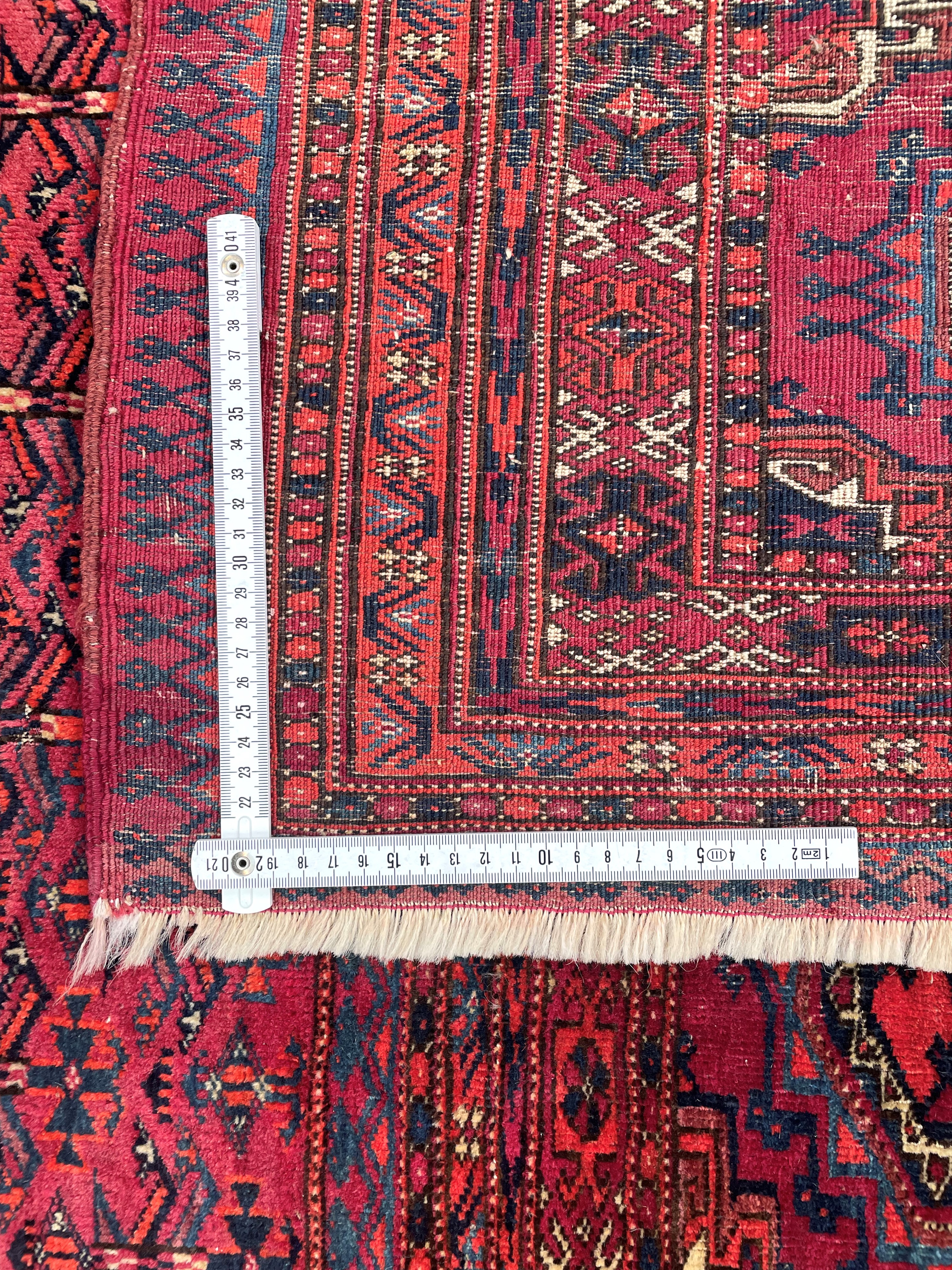 Tappeto Tekkè Torba, Turkestan Occidentale, 146x80 cm