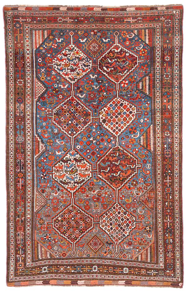 Tappeto Khamseh. Persia