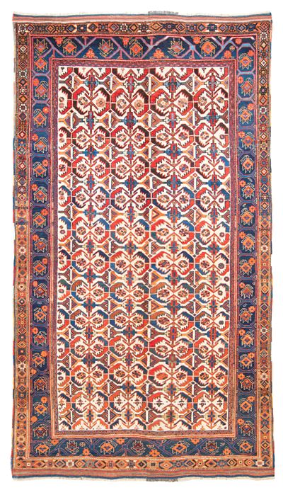 Tappeto Afshari, Persia, circa 1900, 252x145 cm