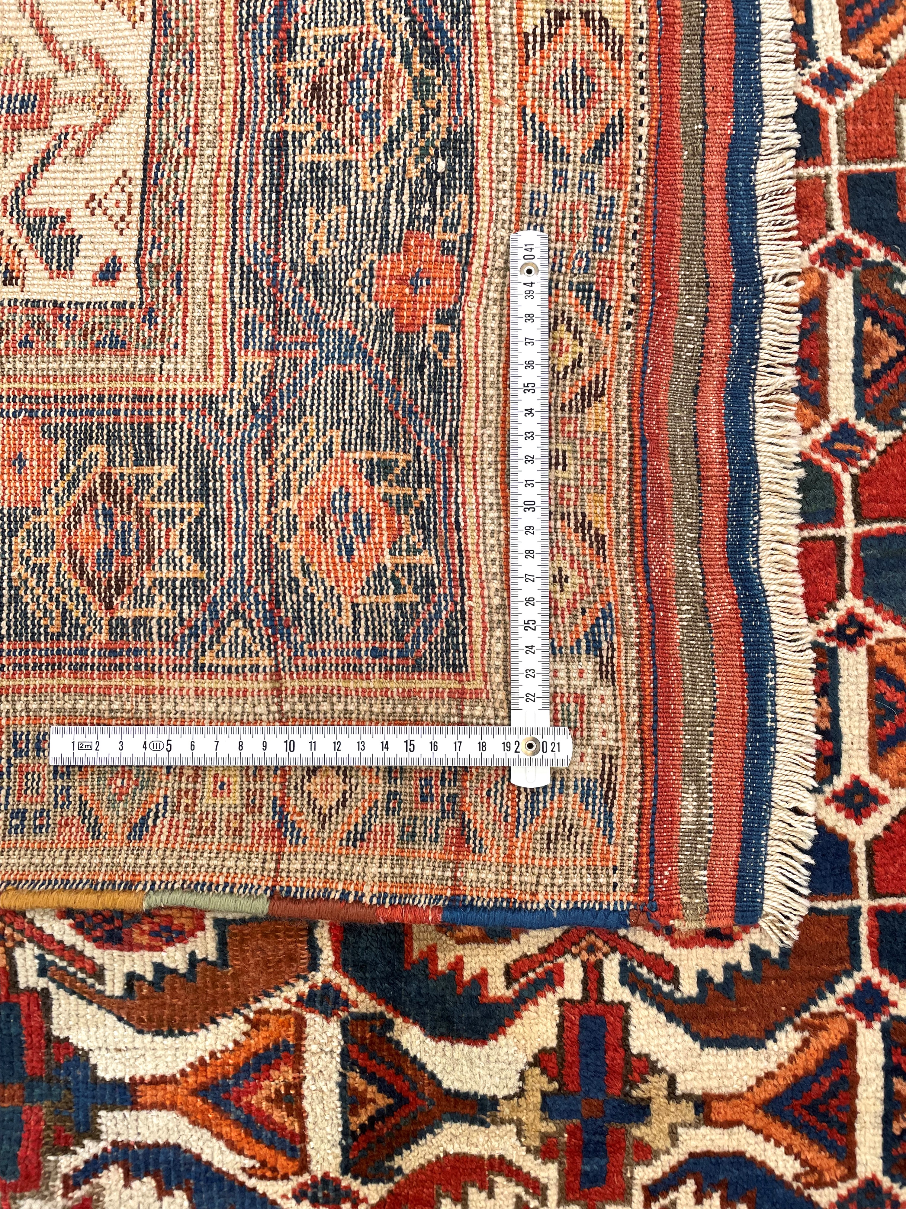 Tappeto Afshari, Persia, circa 1900, 252x145 cm