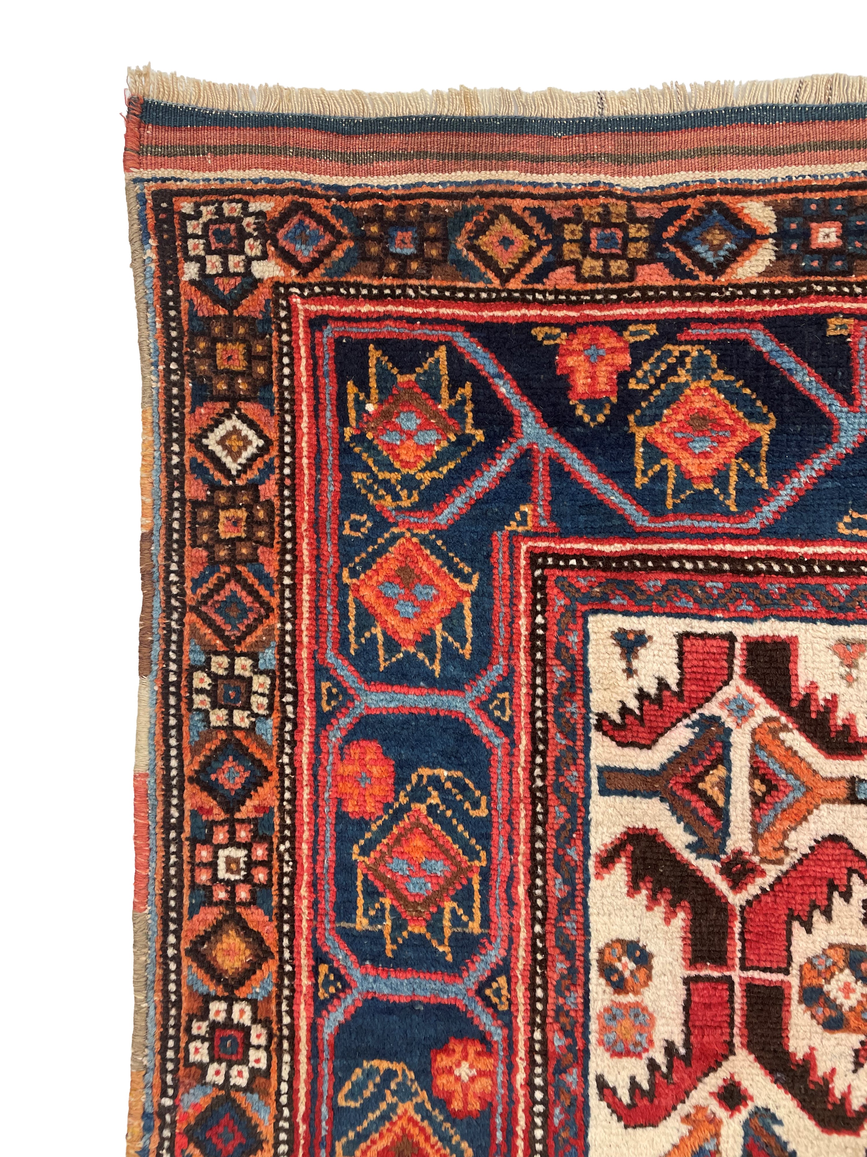 Tappeto Afshari, Persia, circa 1900, 252x145 cm