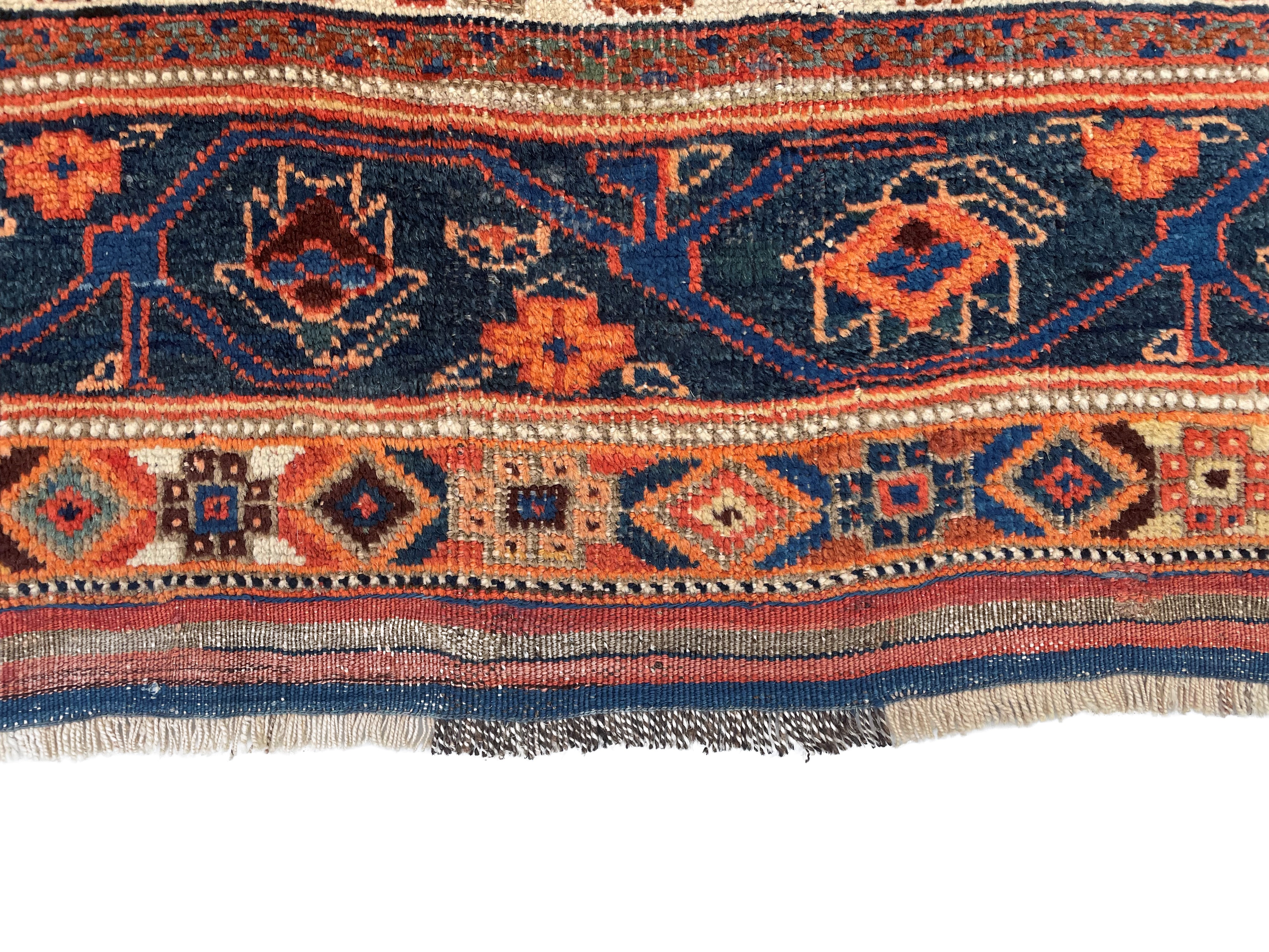 Tappeto Afshari, Persia, circa 1900, 252x145 cm