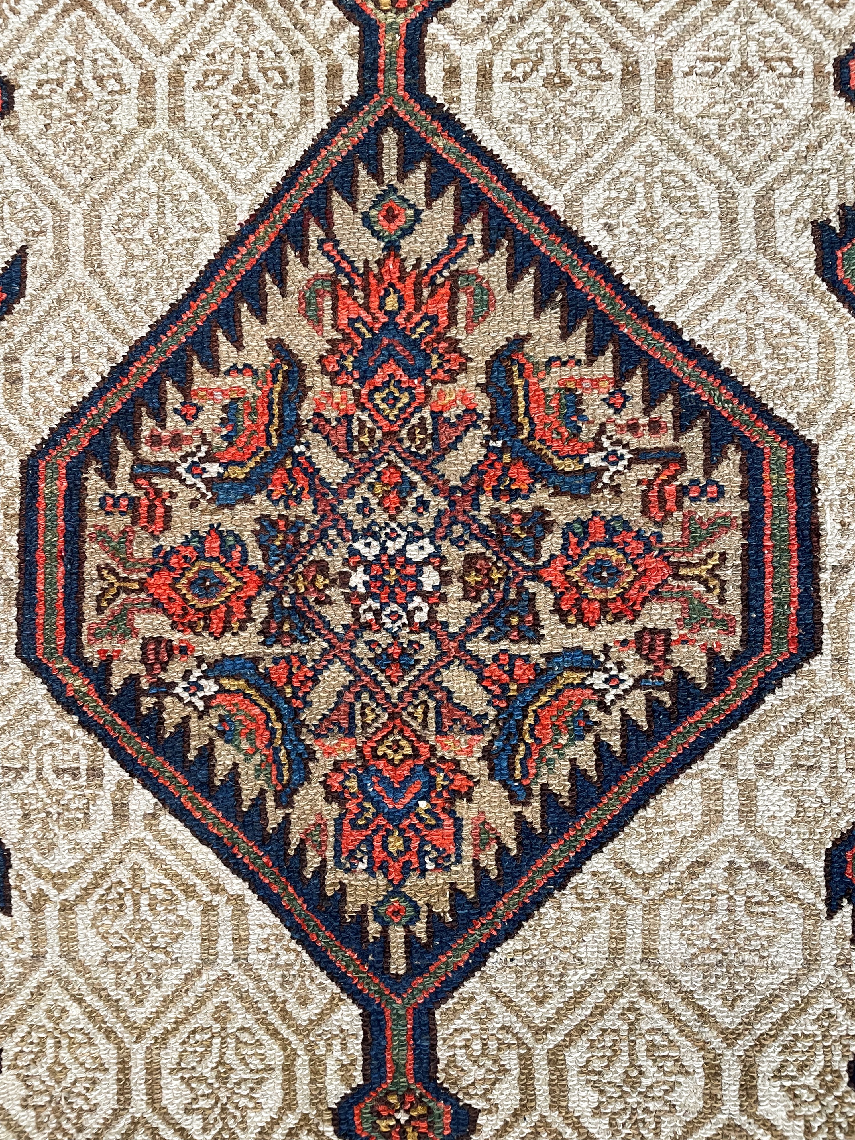 Tappeto Hamadan, Persia, fine XIX secolo, 347x170 cm