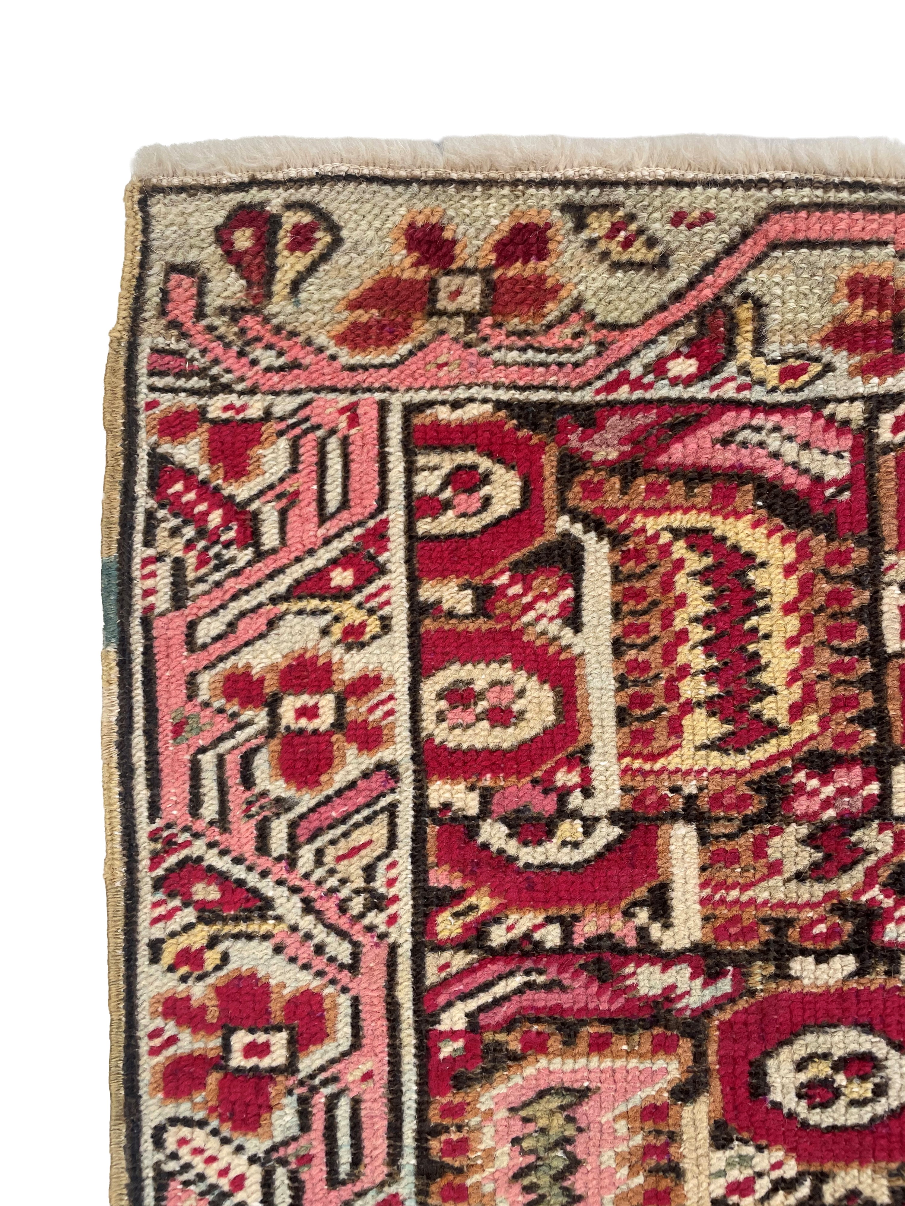 Tappeto Ghiordes. Anatolia