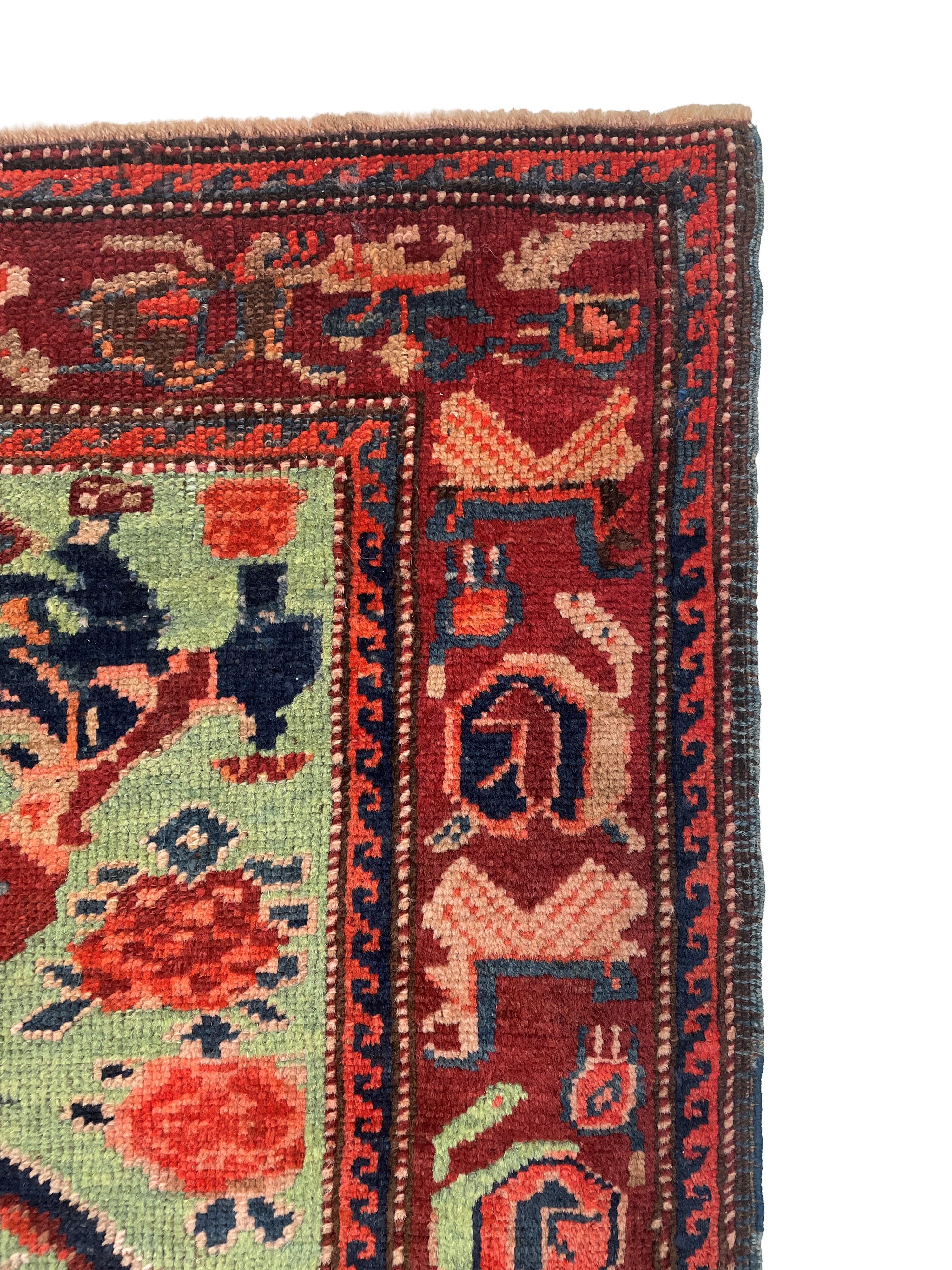 Tappeto Karabagh, Caucaso, fine XIX secolo, 255x150 cm