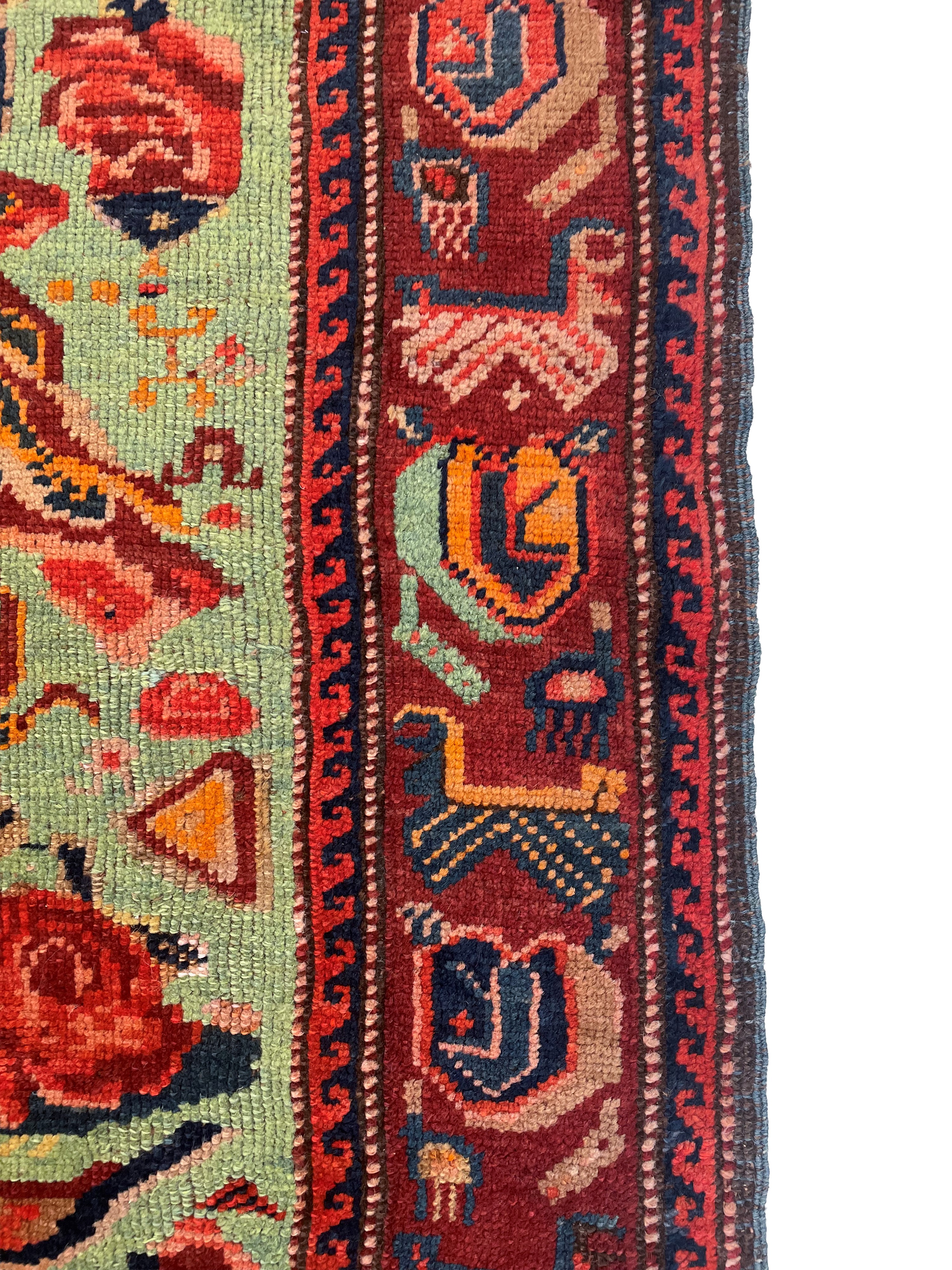 Tappeto Karabagh, Caucaso, fine XIX secolo, 255x150 cm