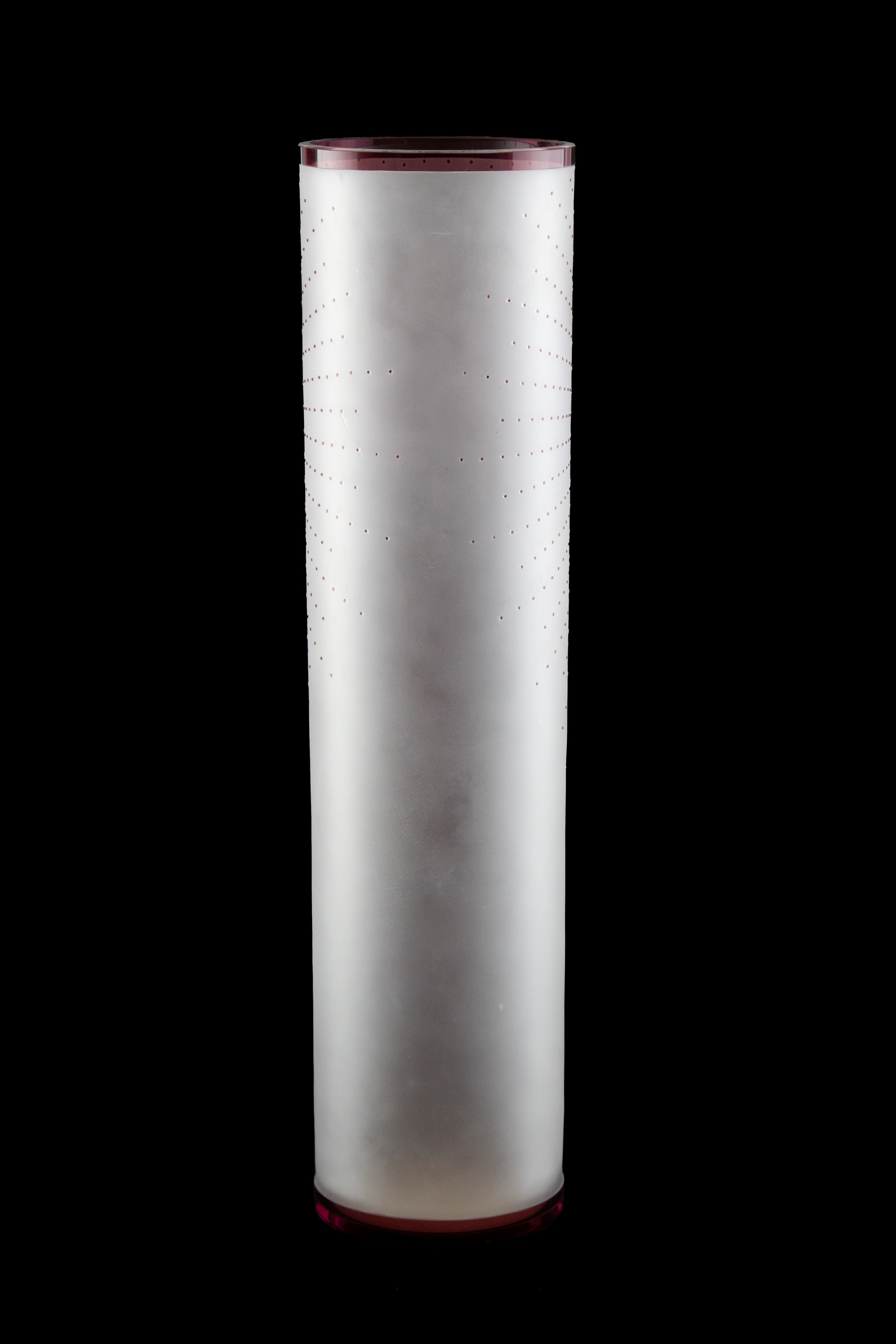 De Tirtoff Romain Erte' - Vaso Diana in cristallo, 50x13 cm, Esemplare 142/300