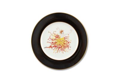 ERTE', Piatto 'APPLAUSE', porcellana Bone China, 1985