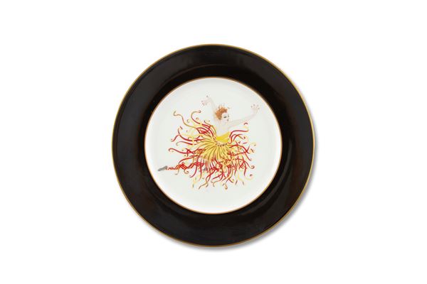 Piatto "APPLAUSE". ERTE' 