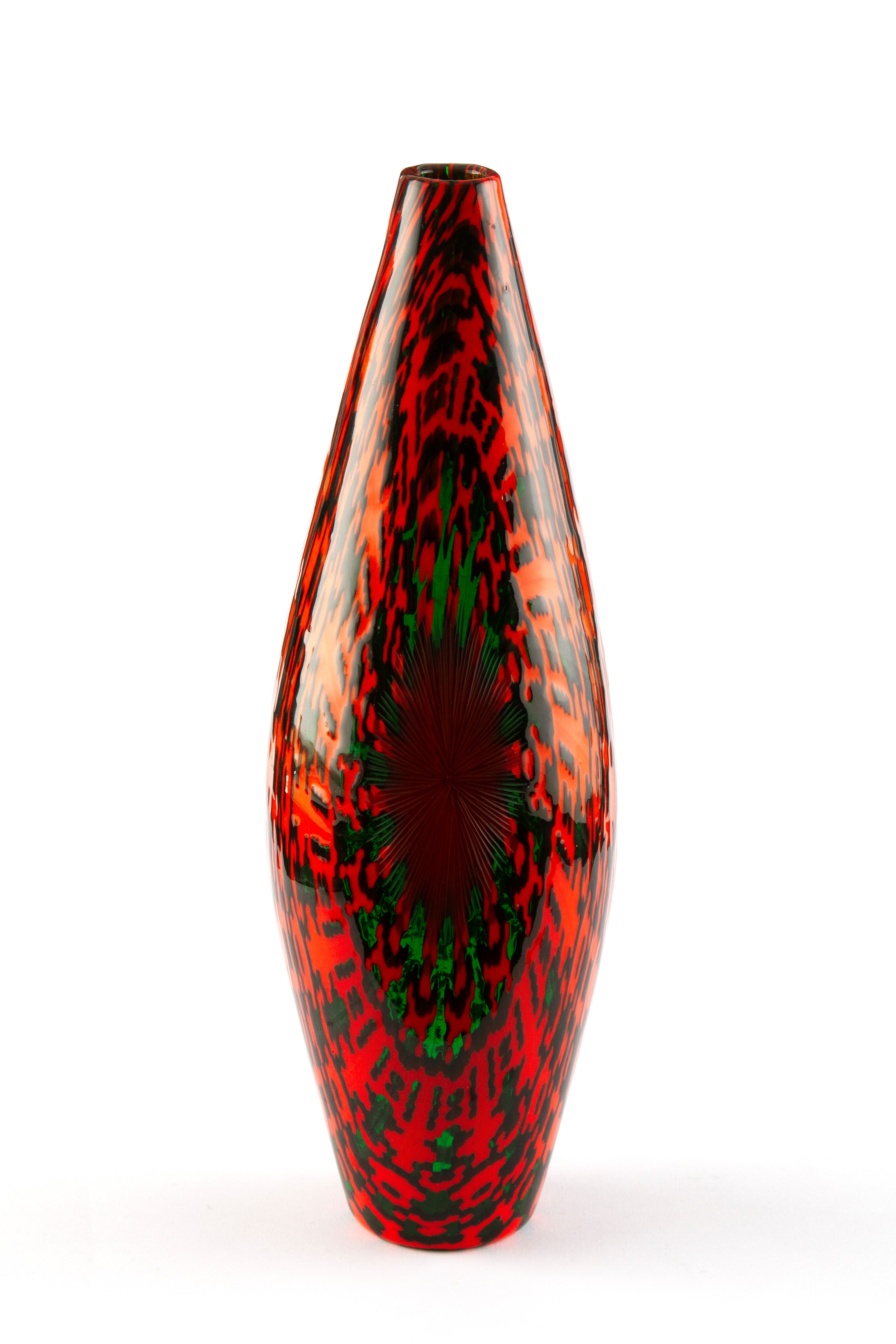Lorenzo Tartari Marty - Vaso Caleidos in vetro di Murano