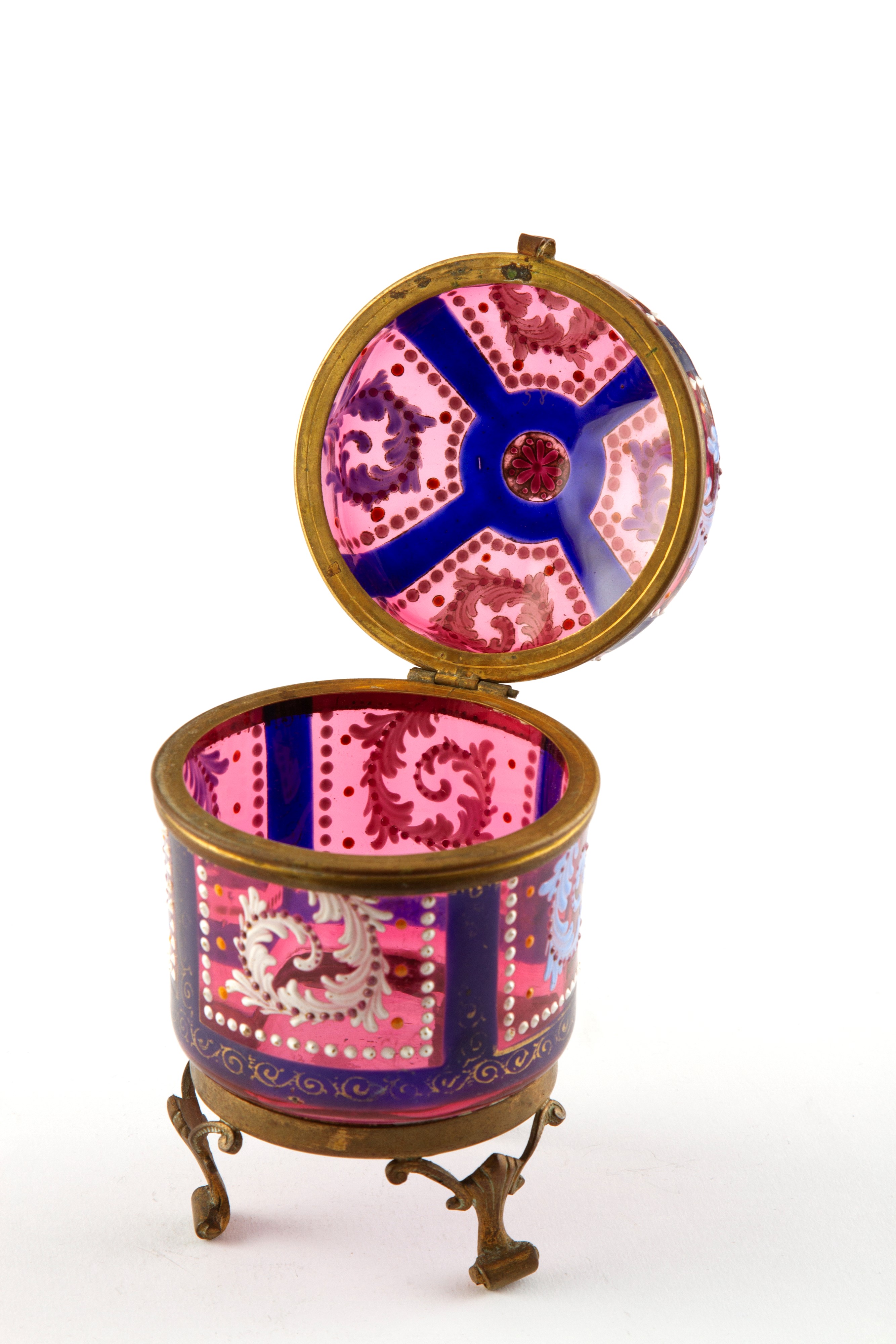 Scatola in vetro smaltata