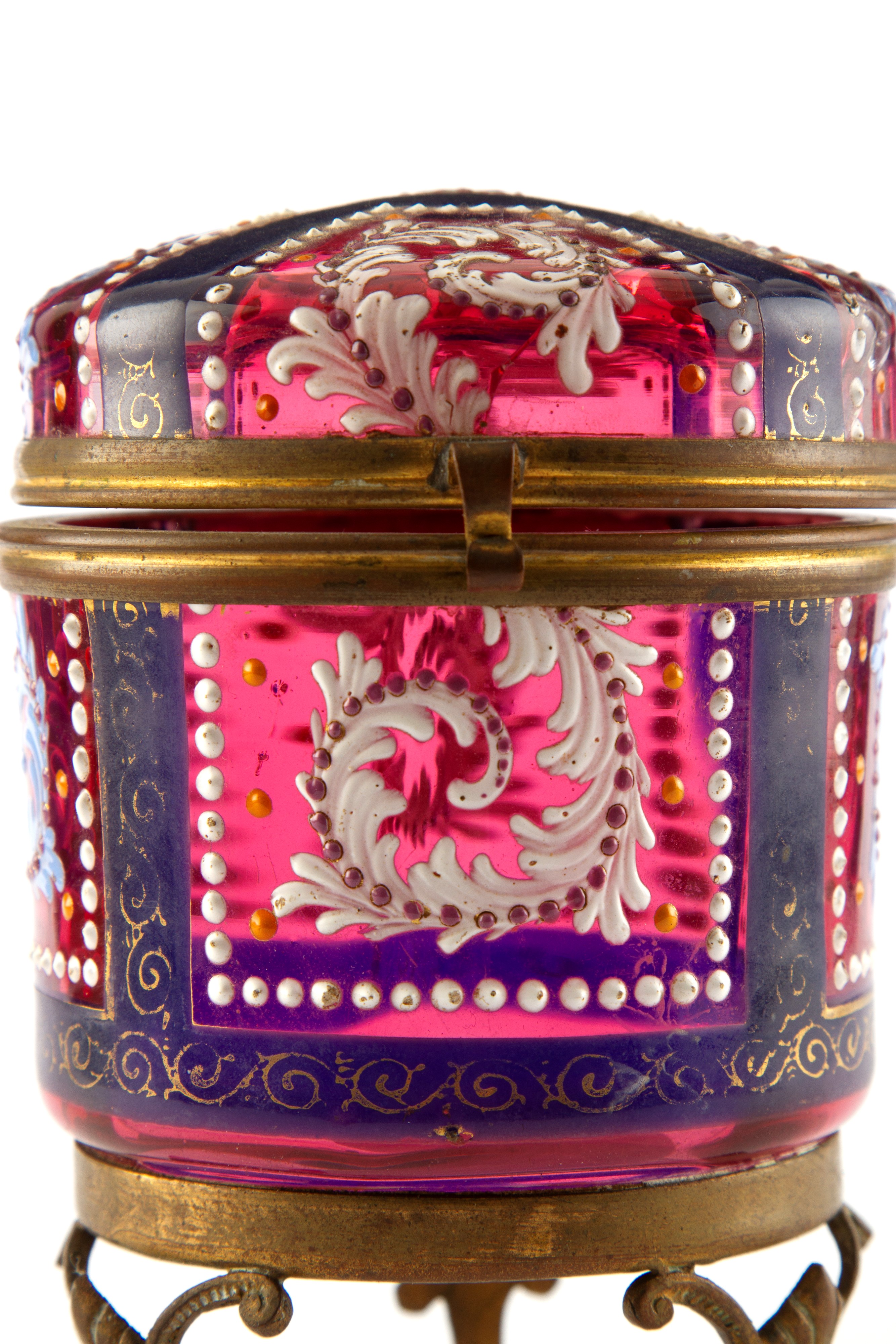 Scatola in vetro smaltata