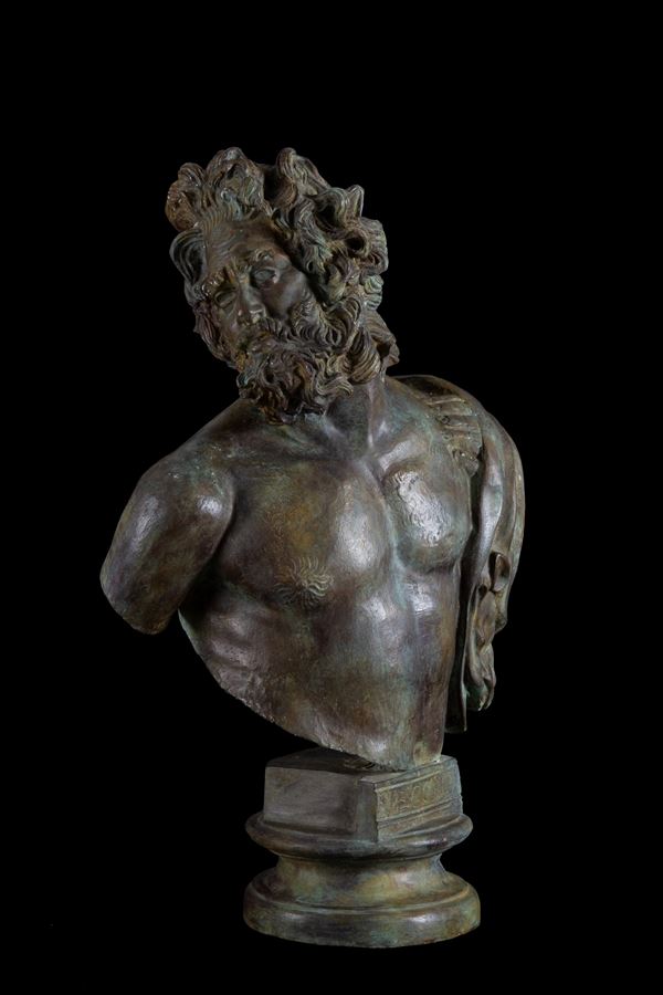 Scultura in bronzo "VECCHIO"