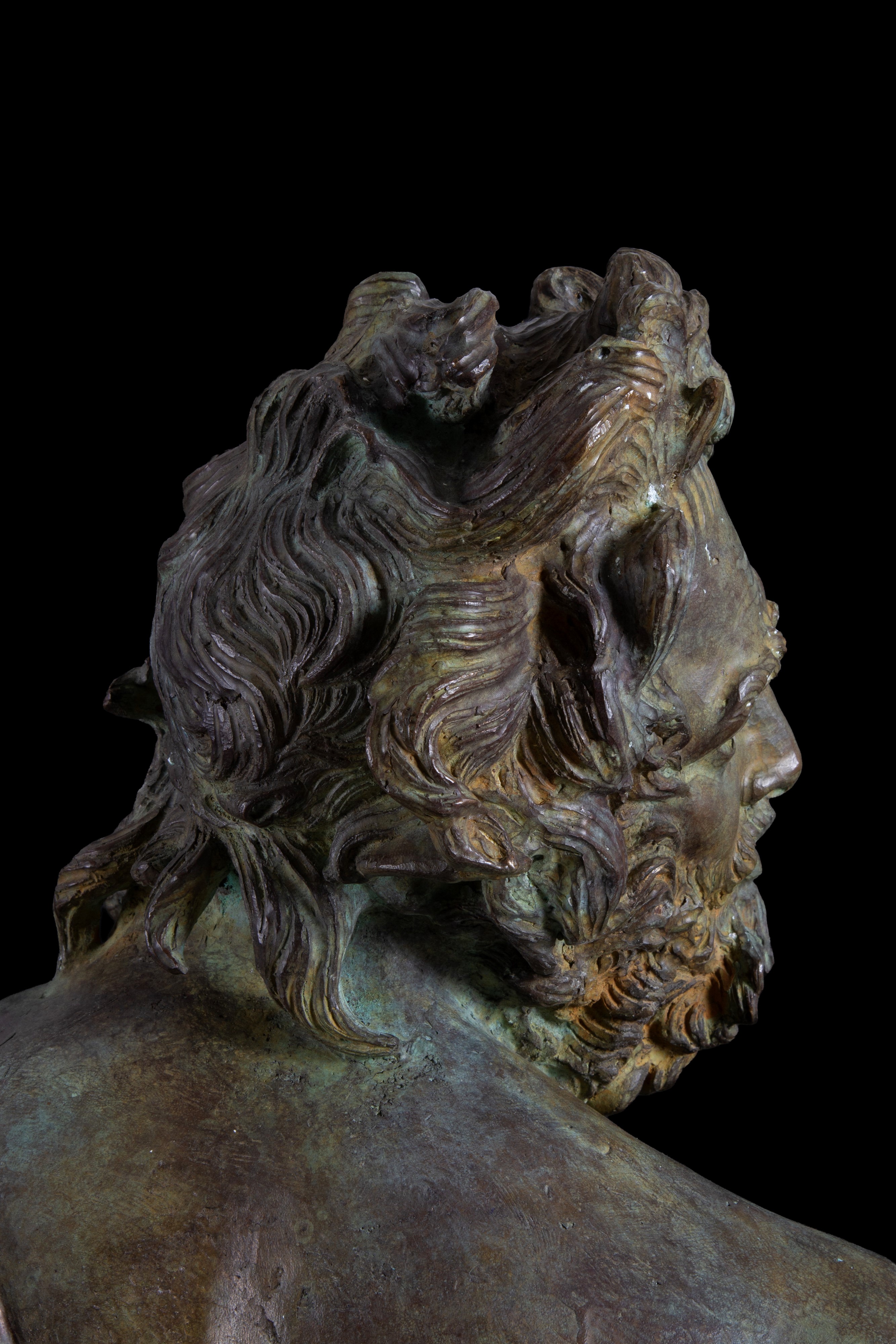 Scultura in bronzo "VECCHIO"