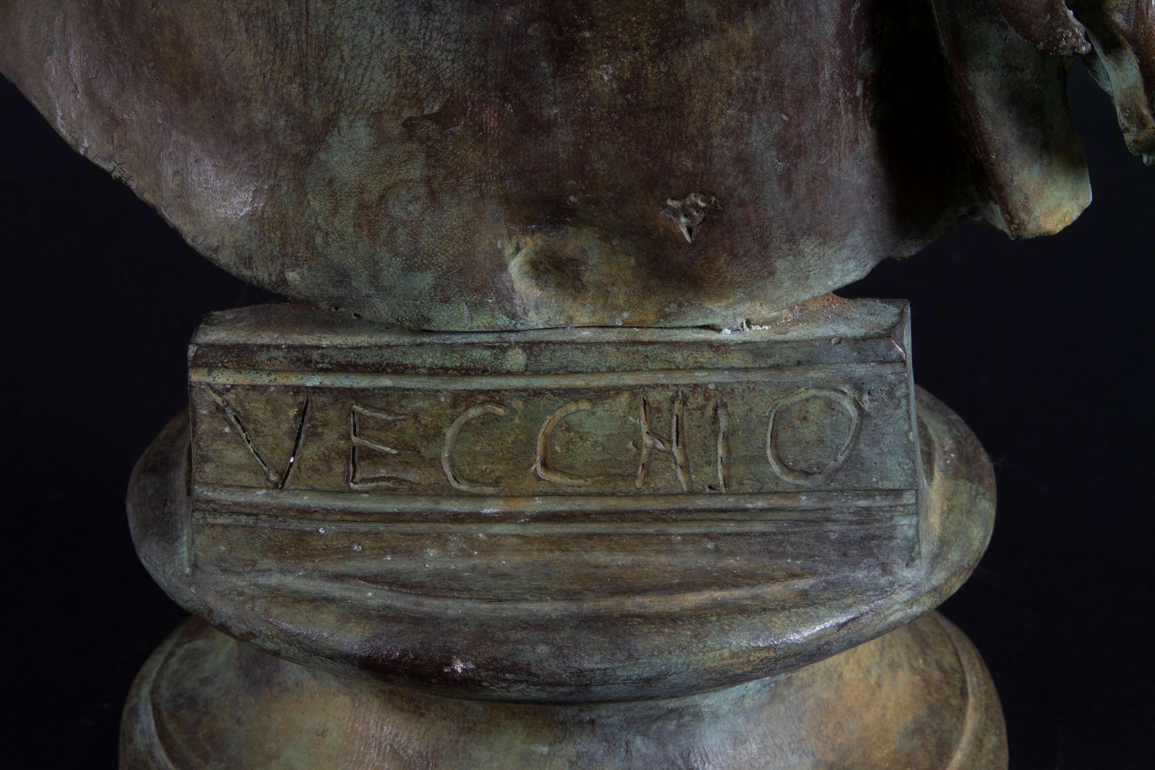 Scultura in bronzo "VECCHIO"