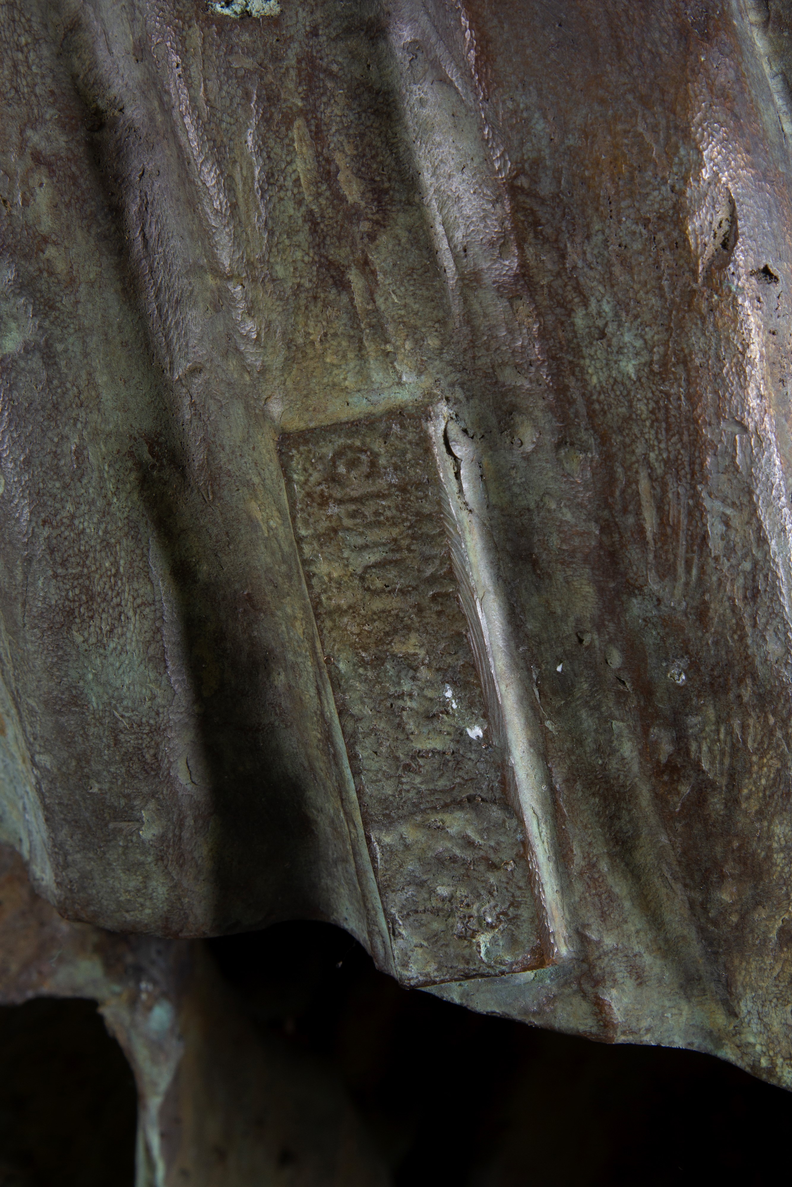 Scultura in bronzo "VECCHIO"