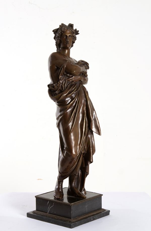 Scultura in bronzo "VIRGILIO"