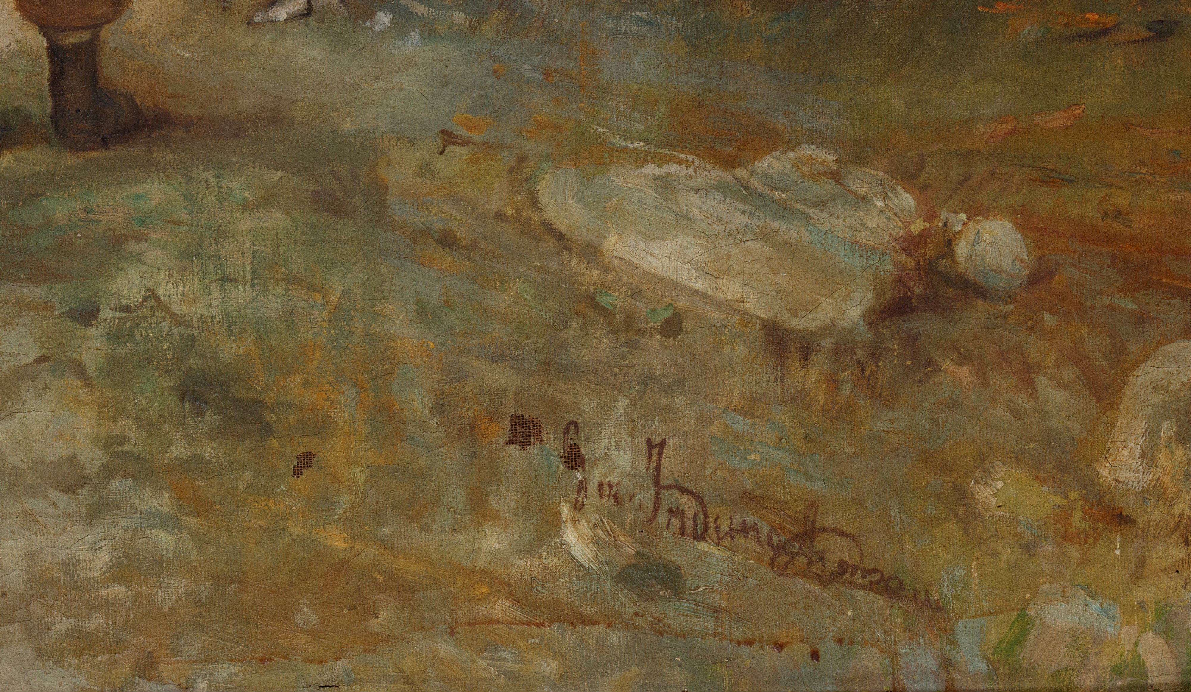 Dipinto 'LA PARTENZA DEI VOLONTARI'